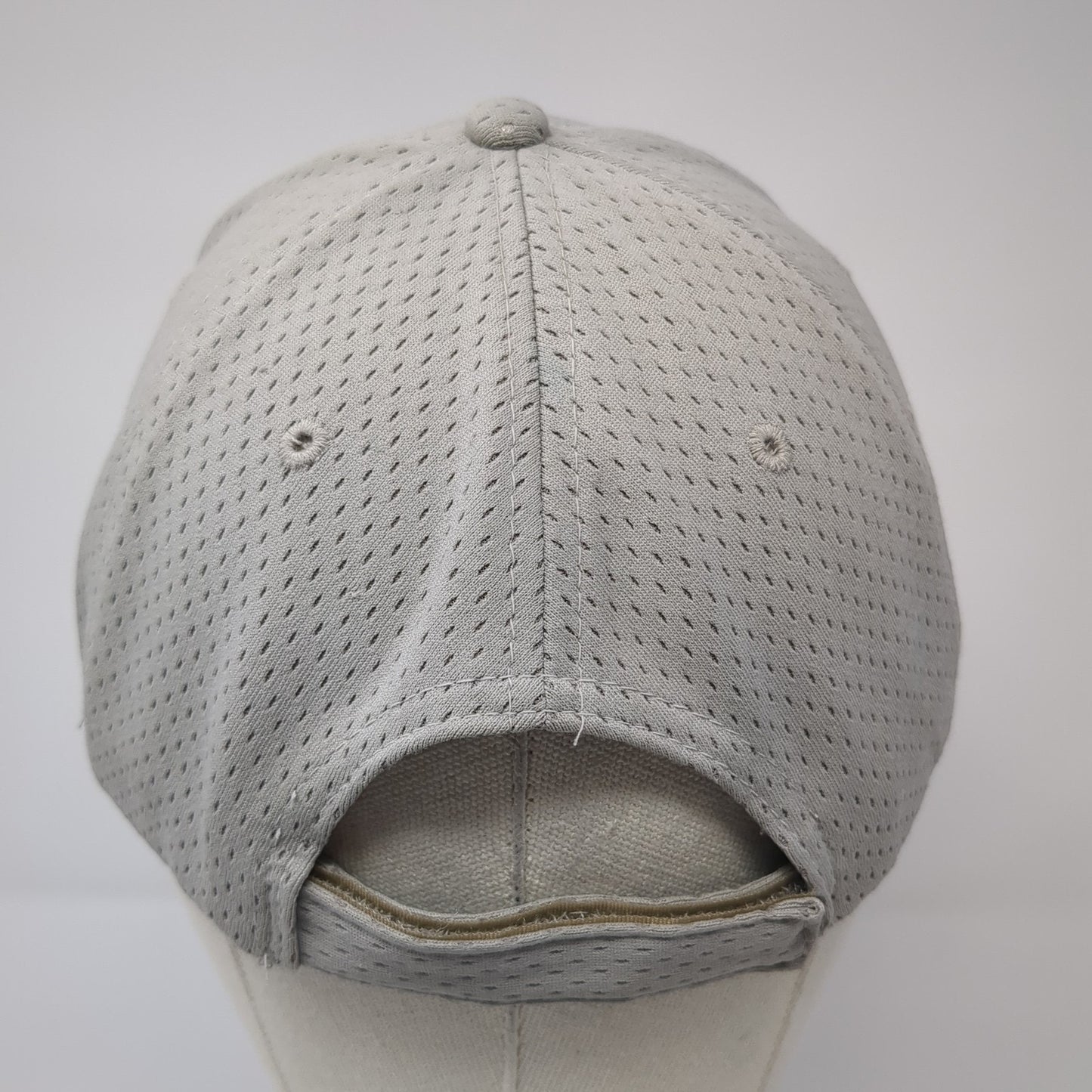 Western Woodwright Inc. Strapback Hat Gray One Size Adjustable Embroidered