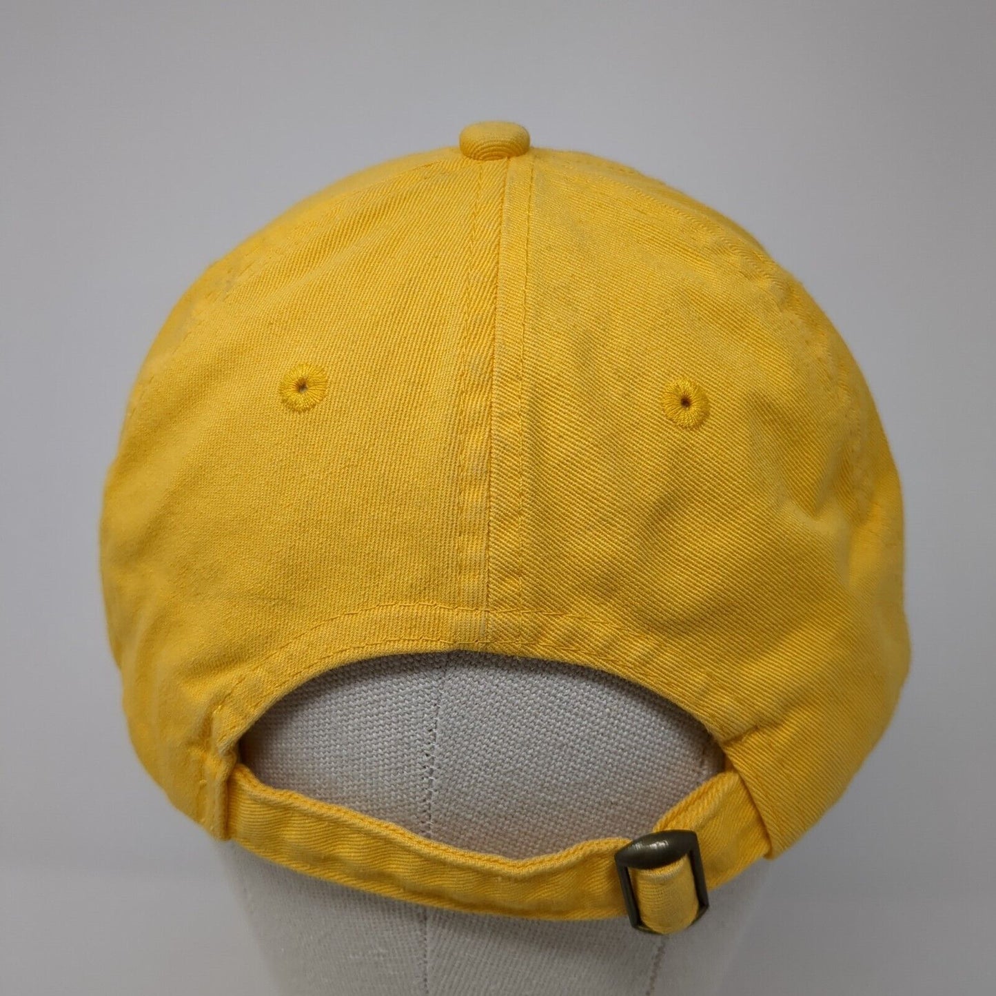 Virginity Rocks Slideback Hat Yellow One Size Adjustable Embroidered 6 Panel