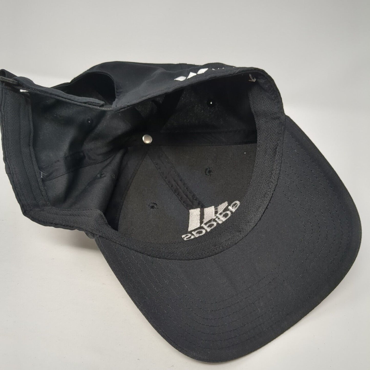 Adidas Golf Strapback Hat Black One Size Adjustable Embroidered Wesco