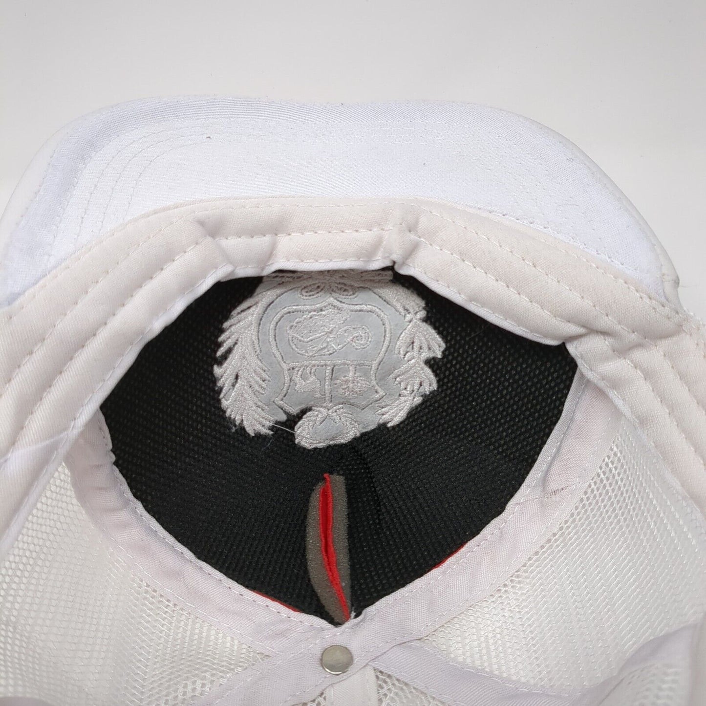 Coat of arms of Peru Snapback Trucker Hat Multicolor OS Adjustable Mesh Back