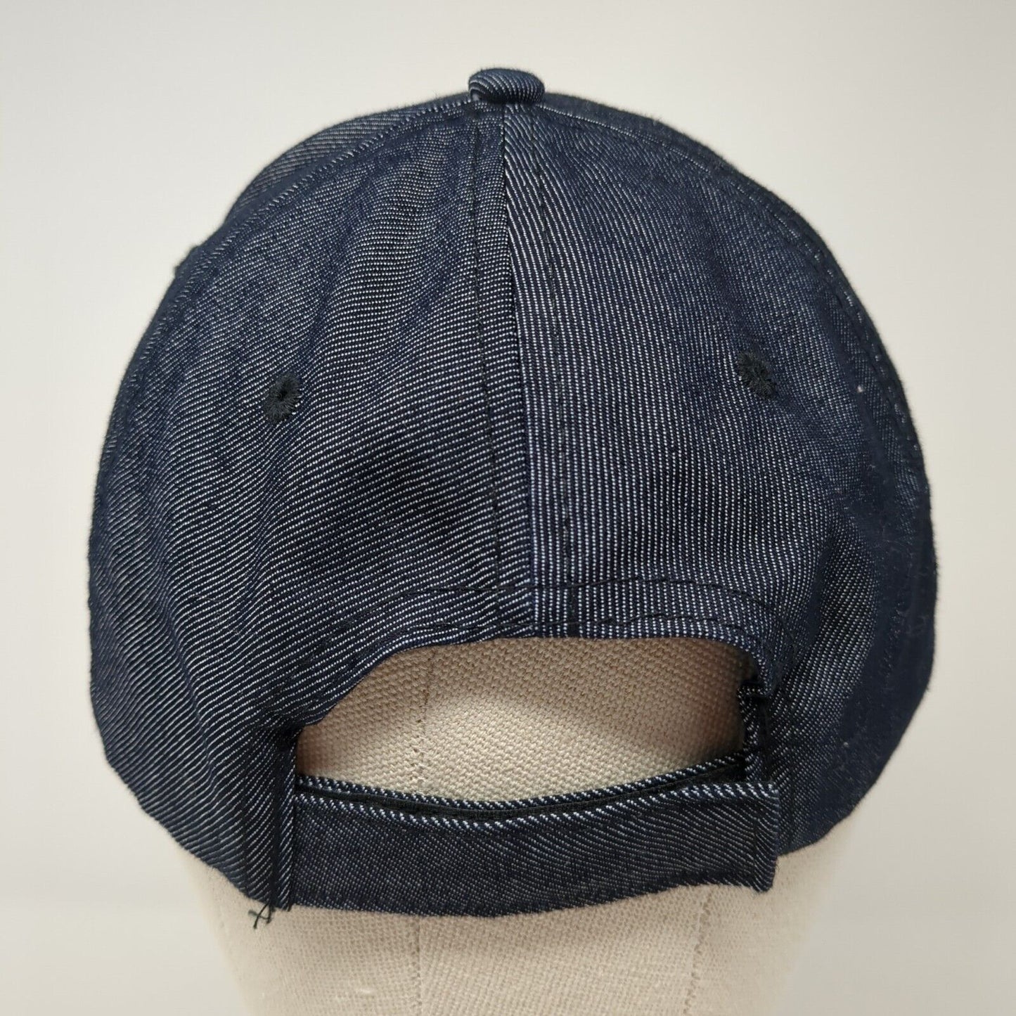 Sprouts Farmers Market Strapback Baseball Cap Blue OS Adjustable Embroidered