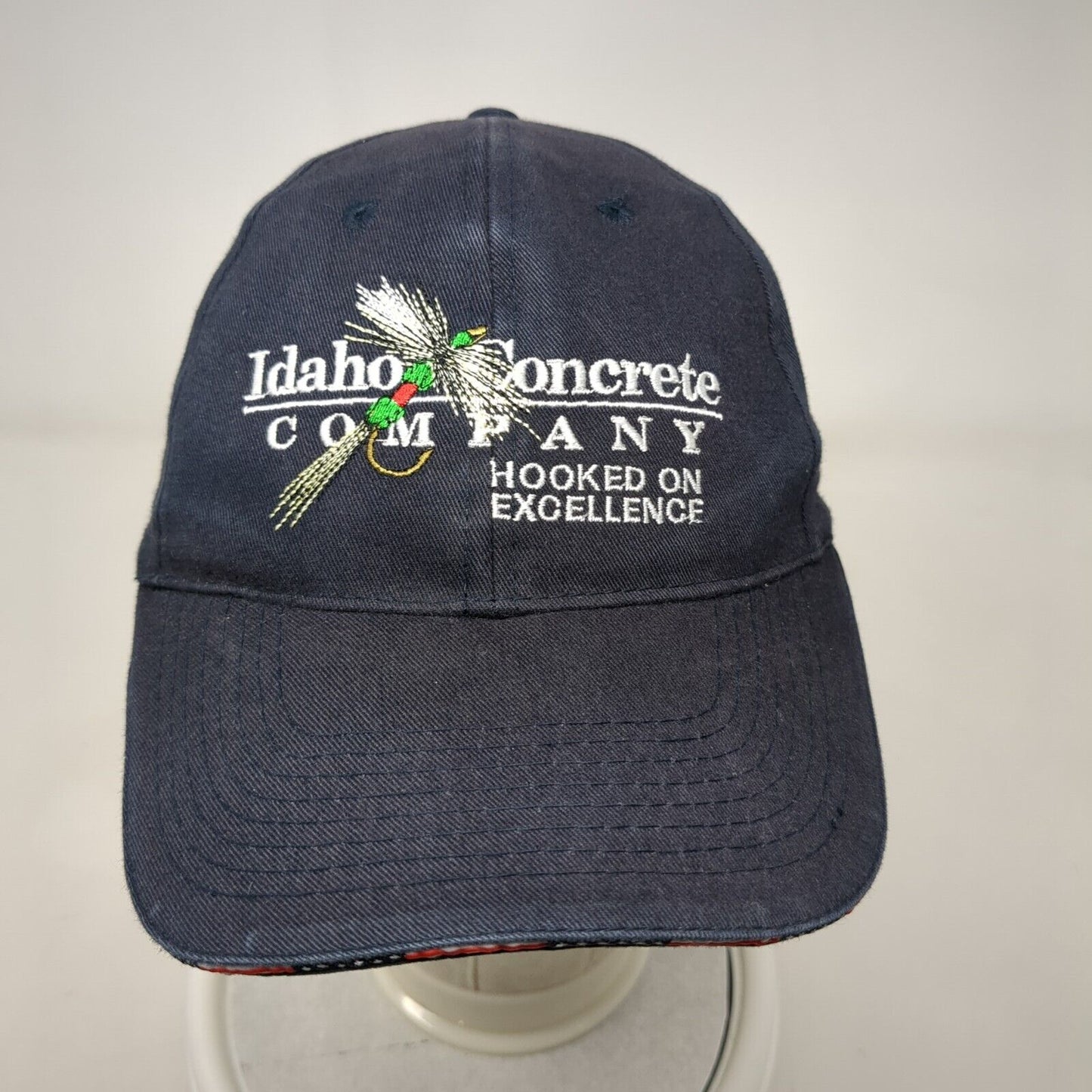 Idaho Concrete Company Slideback Hat Blue One Size Color For Life