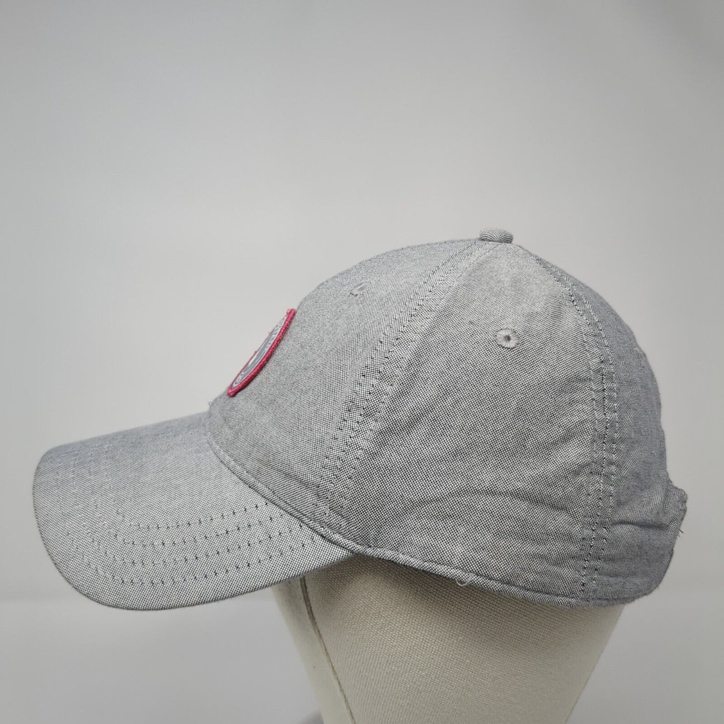 Idaho Jug Mountain Ranch Patch Slideback Hat Gray One Size Pukka 6 Panel
