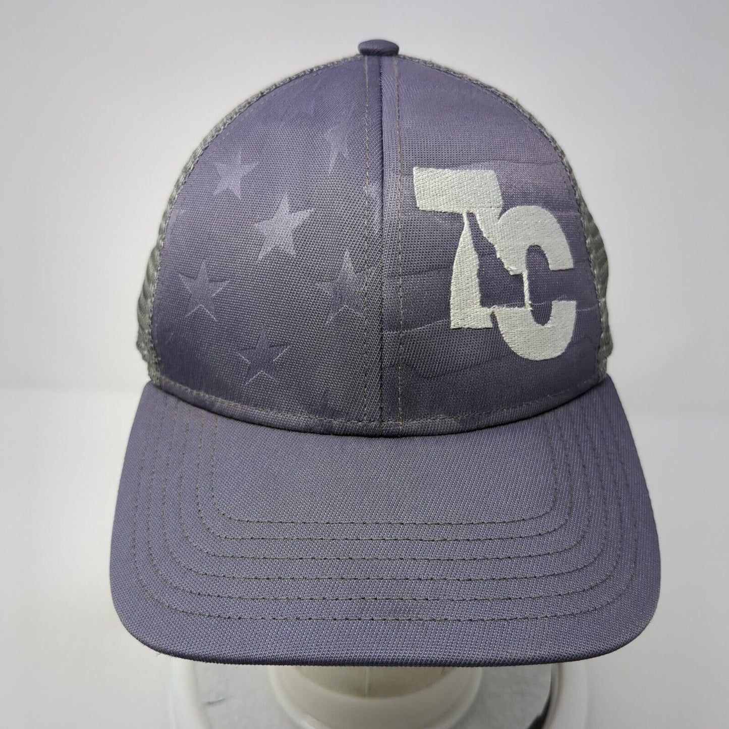 7C Idaho Snapback Mesh Back Trucker Hat Gray One Size Outdoor Cap