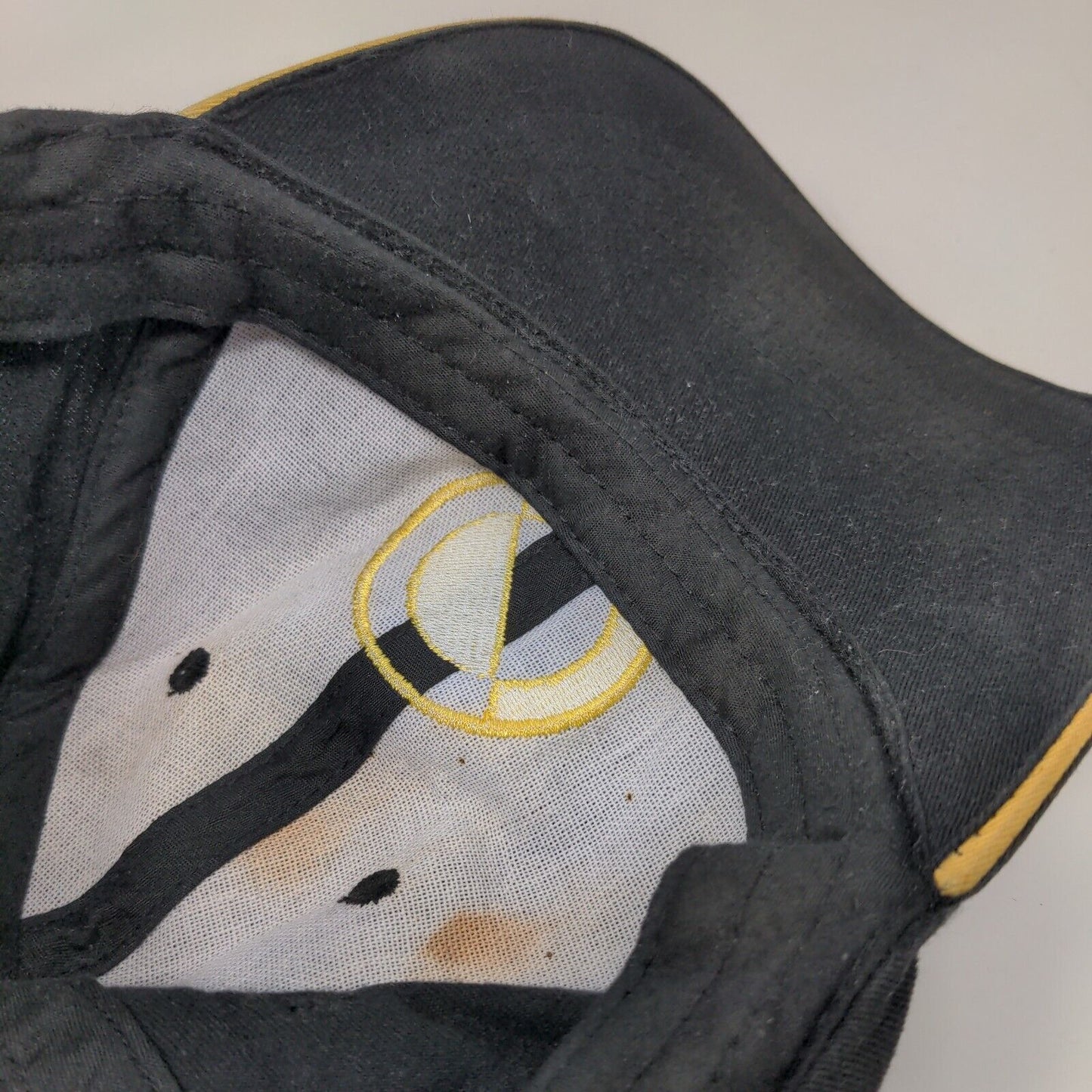 Ingersoll Cutting Tools Gold Rush Strapback Hat Black One Size 6 Panel