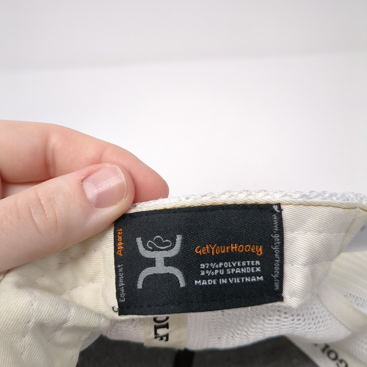 Cowboy Golf Snapback Mesh Back Rope Trucker Hat Brown One Size Hooey