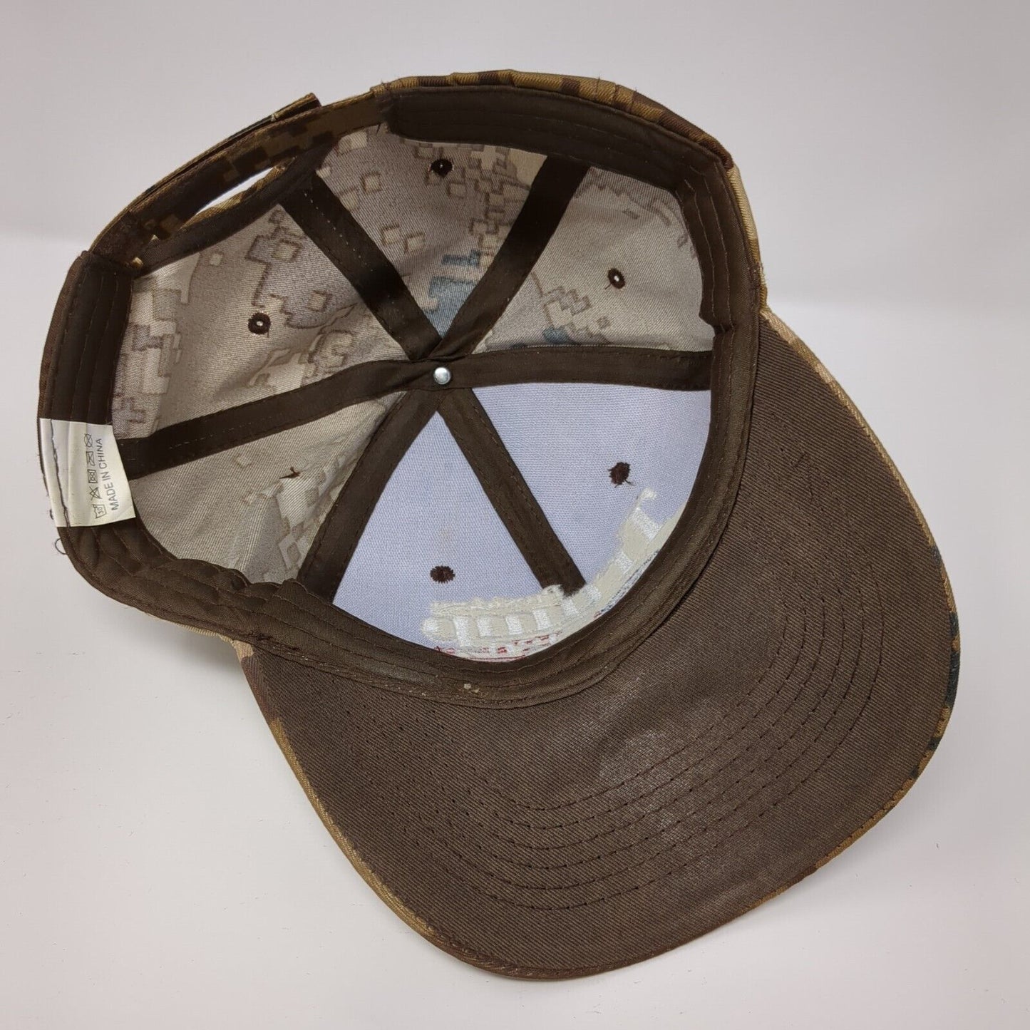 President Trump 2020 Strapback Hat Camo One Size Keep America Great!