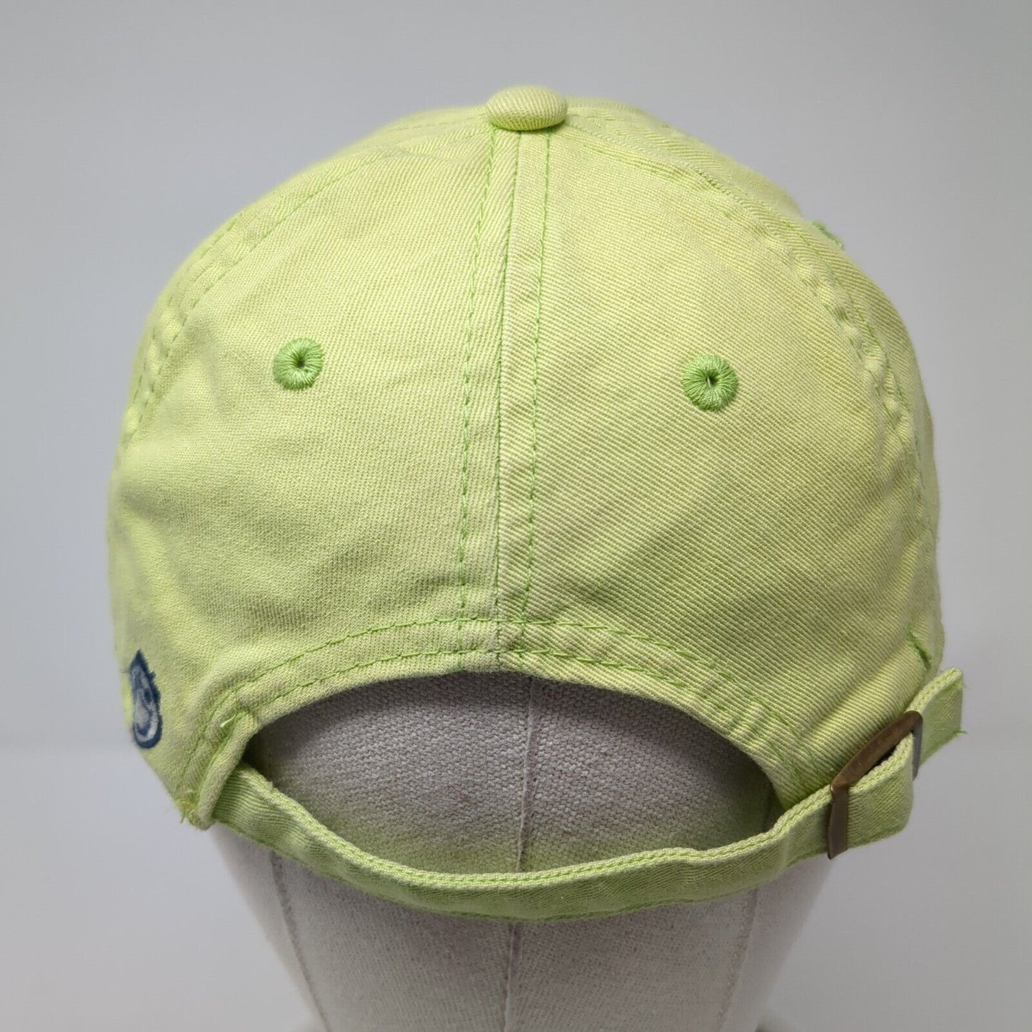 Heart Beach Wave Slideback Hat Green One Size Adjustable Life Is Good