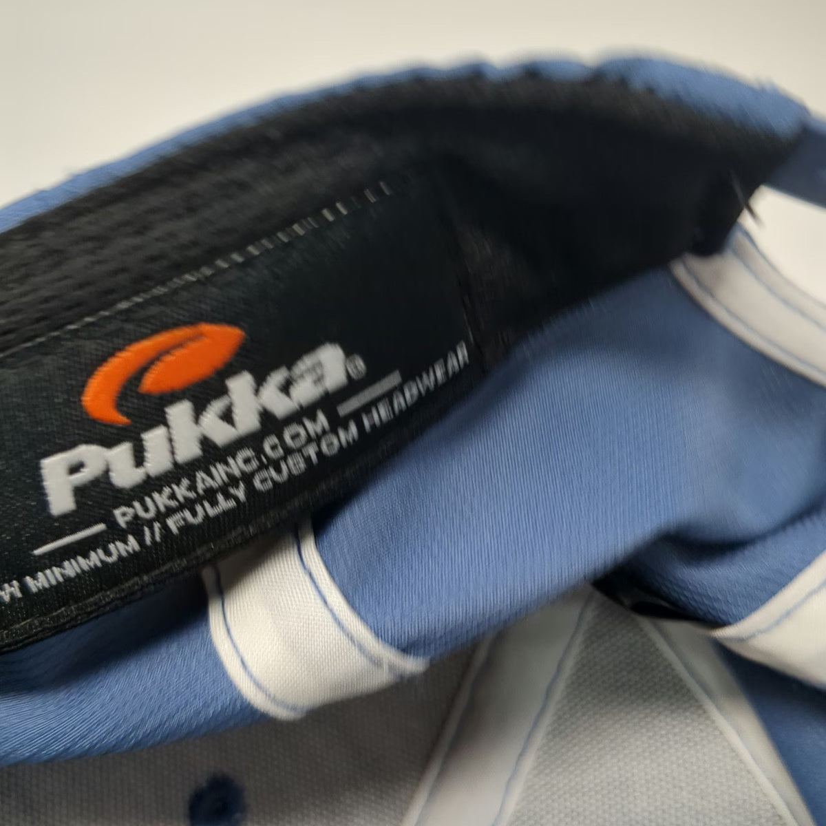 Pukka Snapback Hat Blue One Size The Ranch Steer Skull Performance Golf Cap