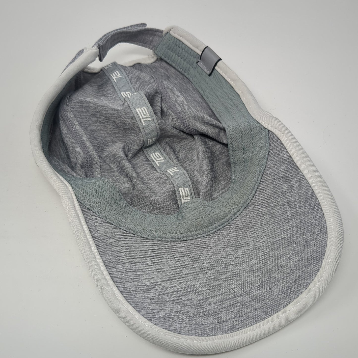 Unbranded Strapback Hat Gray One Size Adjustable Solid Blank Outdoor