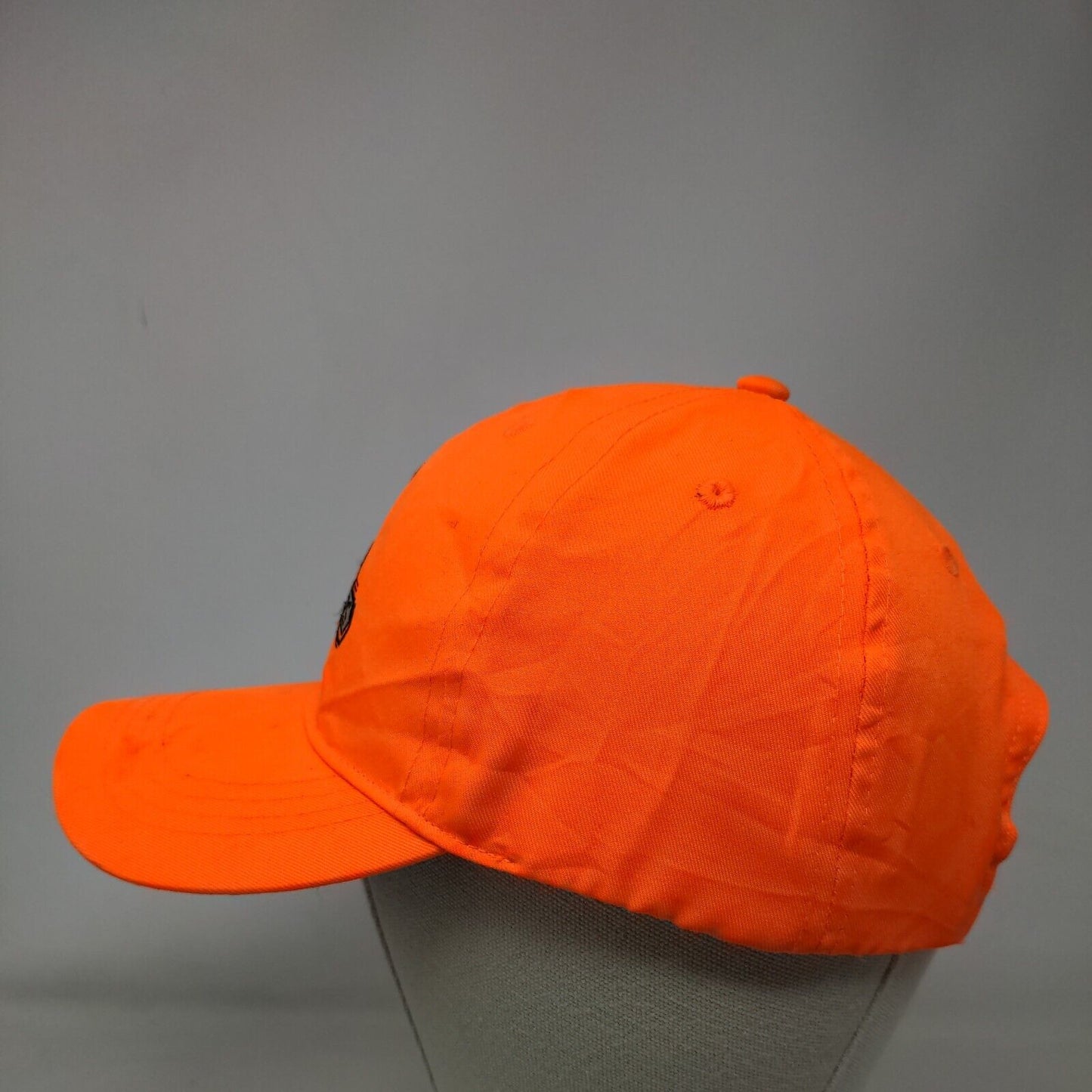 Buckmasters Deer Slideback Hat Orange OSFA Embroidered Paramount Outdoors