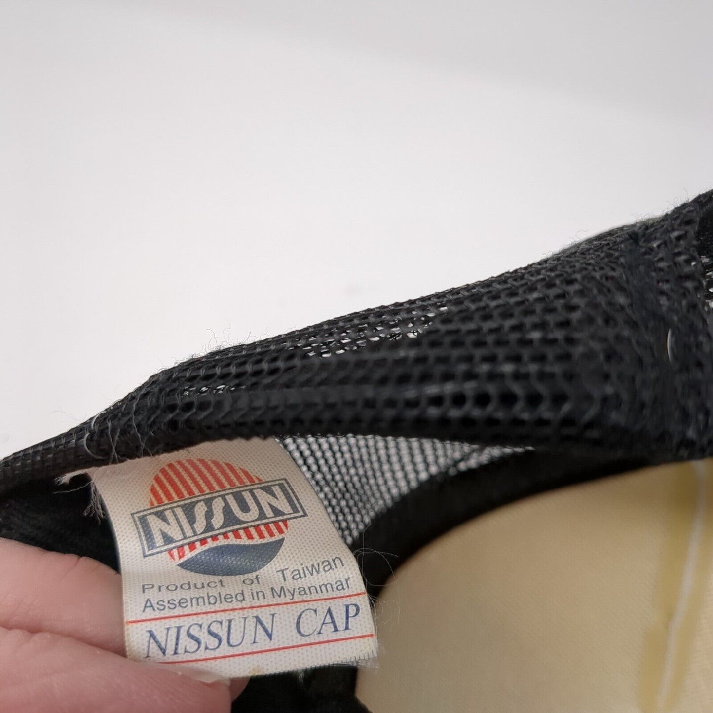 Peace Sign Snapback Mesh Back Trucker Hat Multi OSFA Tie Dye Nissun