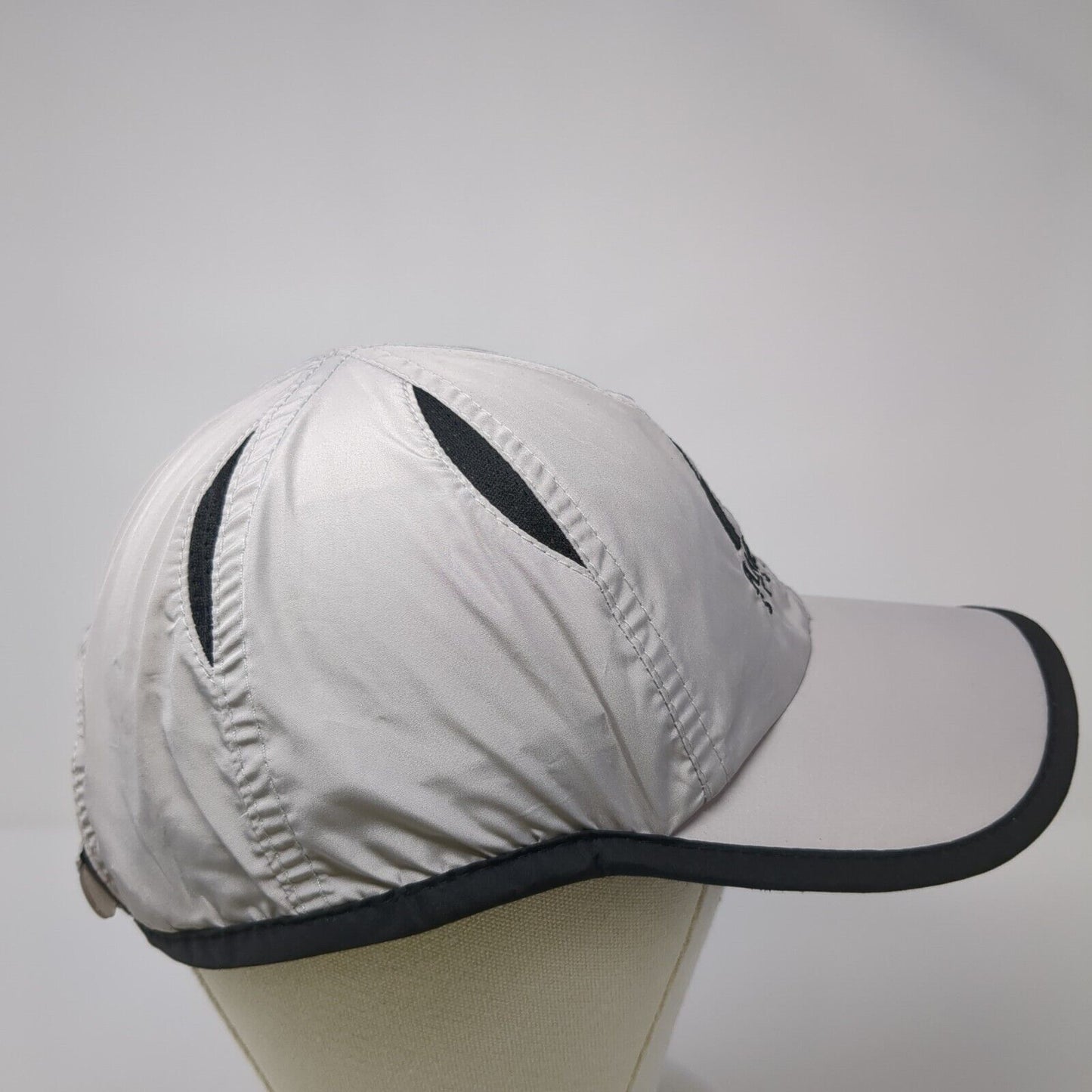 American Systems Strapback Hat Gray One Size Adjustable Embroidered Hit Wear