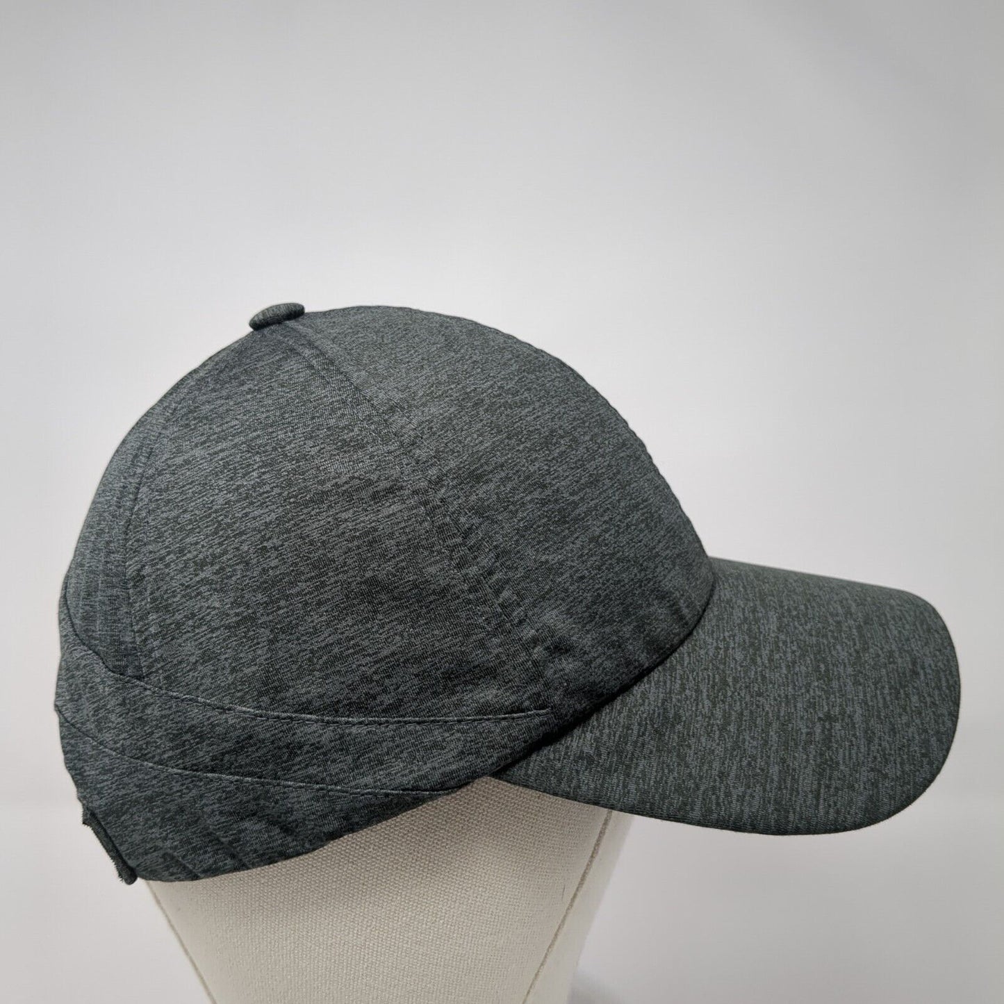 Adidas Spell Out Strapback Hat Gray One Size Adjustable Climalite