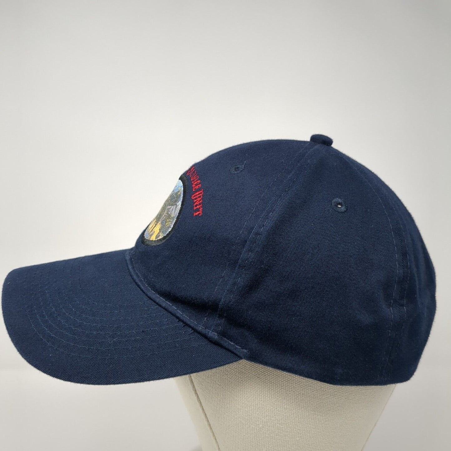 Pocatello Service Unit Slideback Hat Blue One Size Embroidered Otto