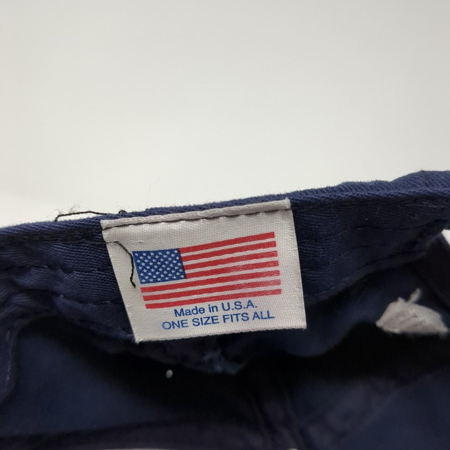 US Air Force Strapback Hat Blue OS Adjustable Embroidered Patriotic 6 Panel