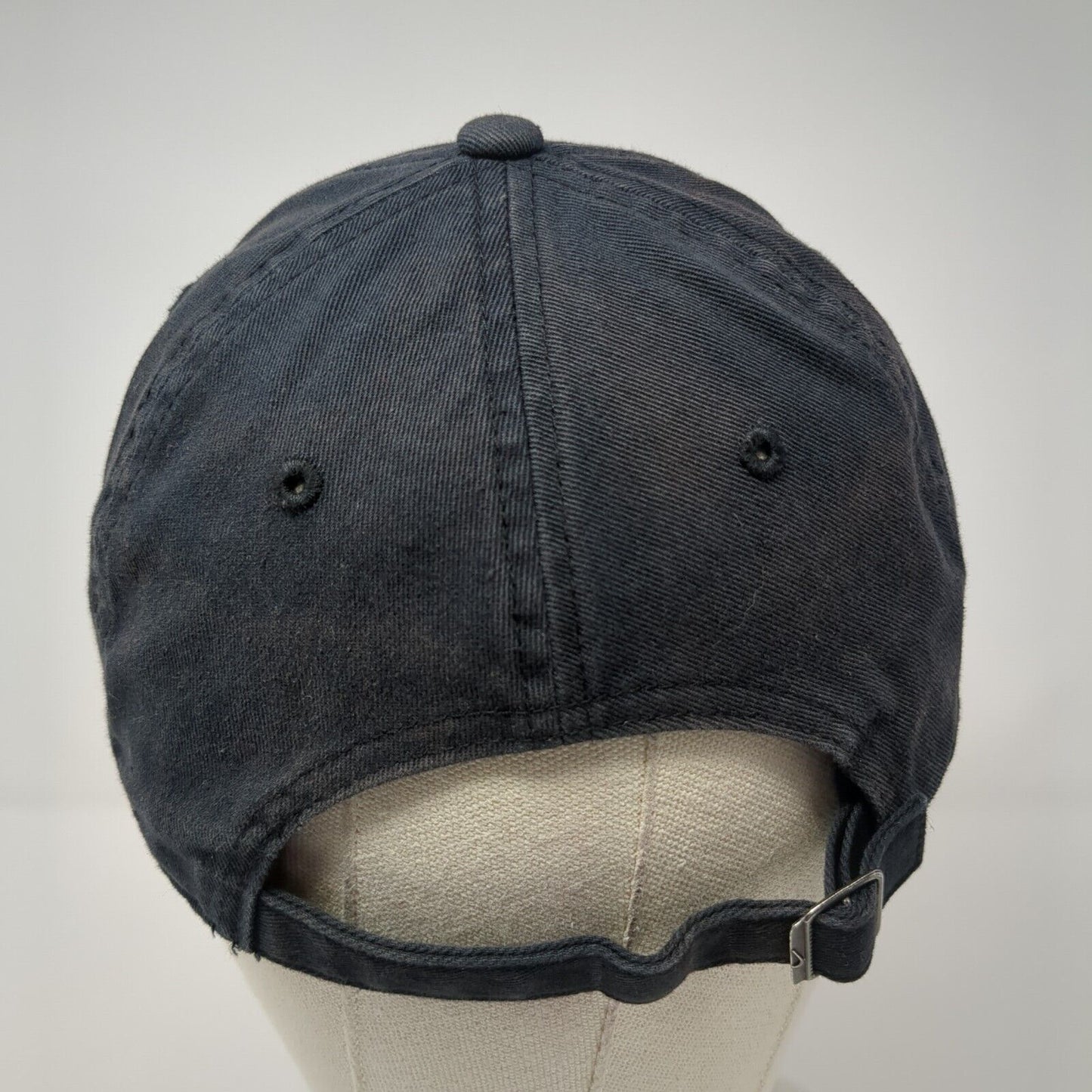 Nike Slideback Hat Black One Size Adjustable Embroidered Heritage86 6 Panel