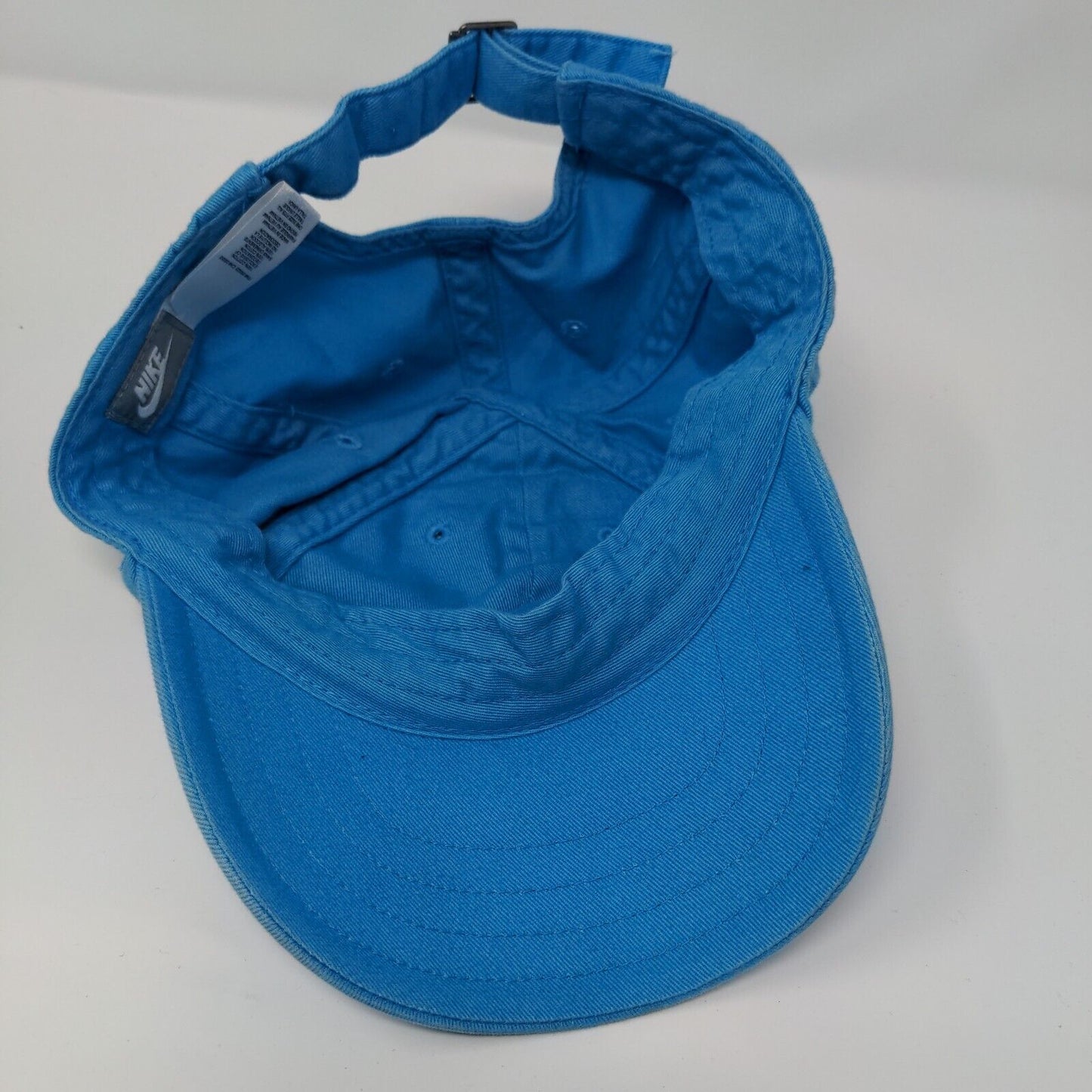 Nike Swoosh Slideback Hat Blue OSFA Adjustable Embroidered Just Do It