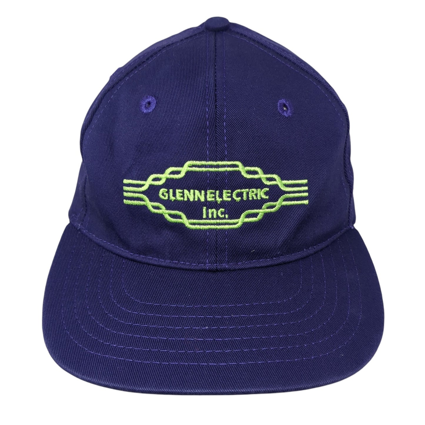 Glenn Electric Inc. Sosnop Fitted Hat Purple XL Embroidered Cap America