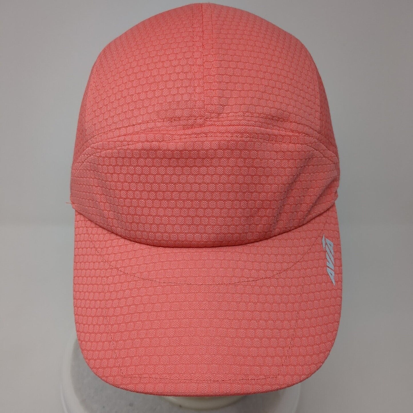 Avia 5 Panel Cap Pink One Size Adjustable Lightweight Breathable Polyester