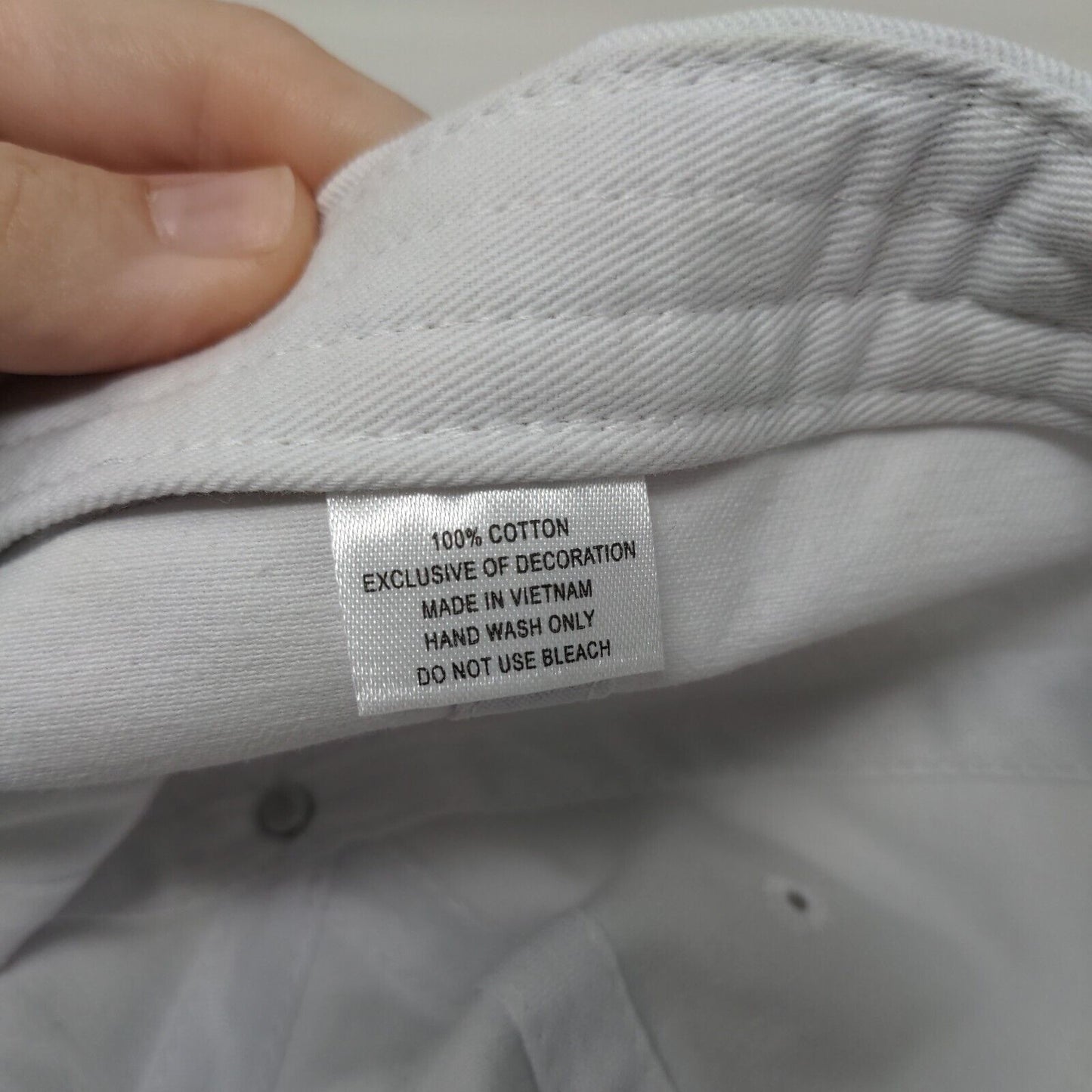 Cancer Fighters Strapback Hat White One Size Adjustable Embroidered 6 Panel