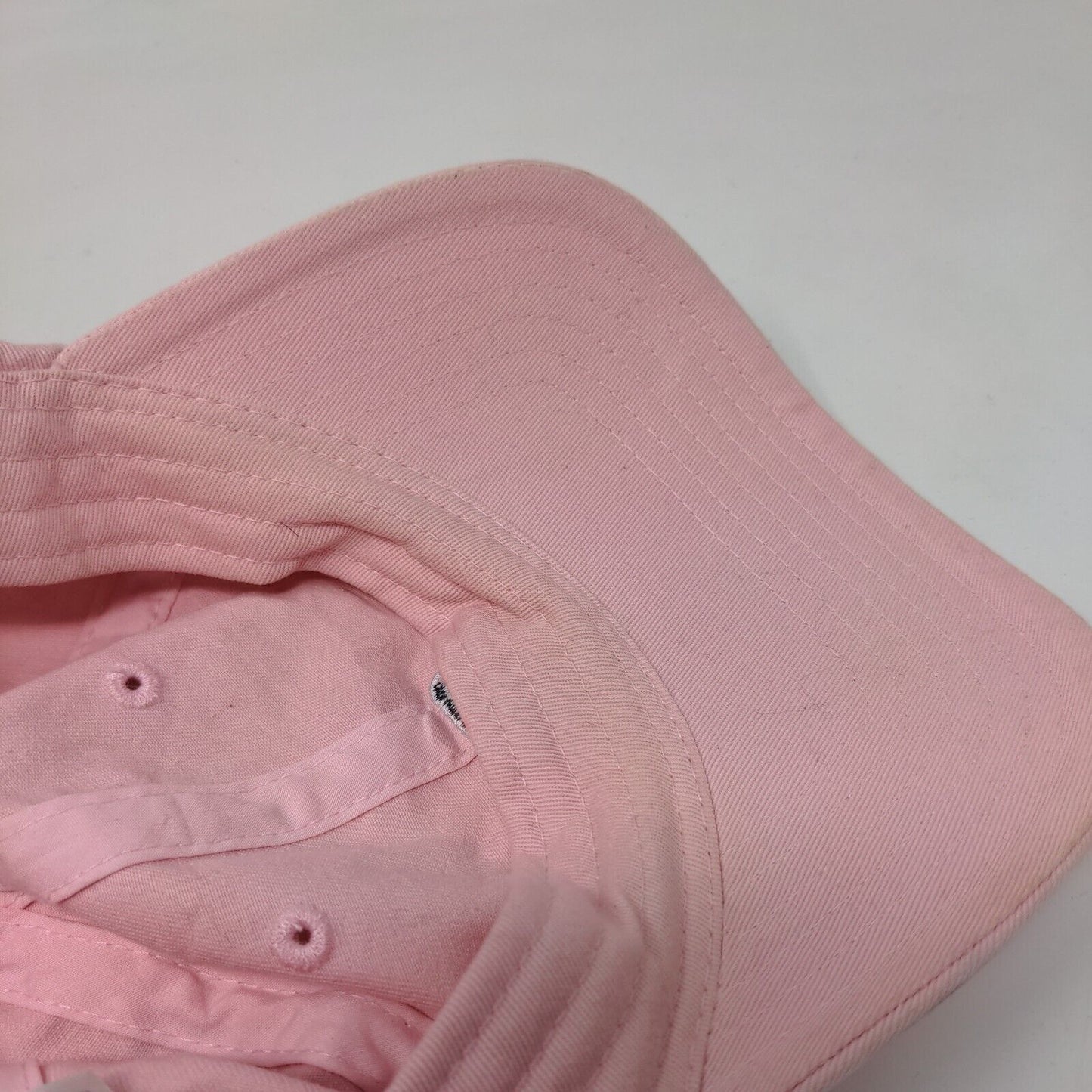 Vineyard Vines Whale Slideback Hat Pink One Size Embroidered Adjustable