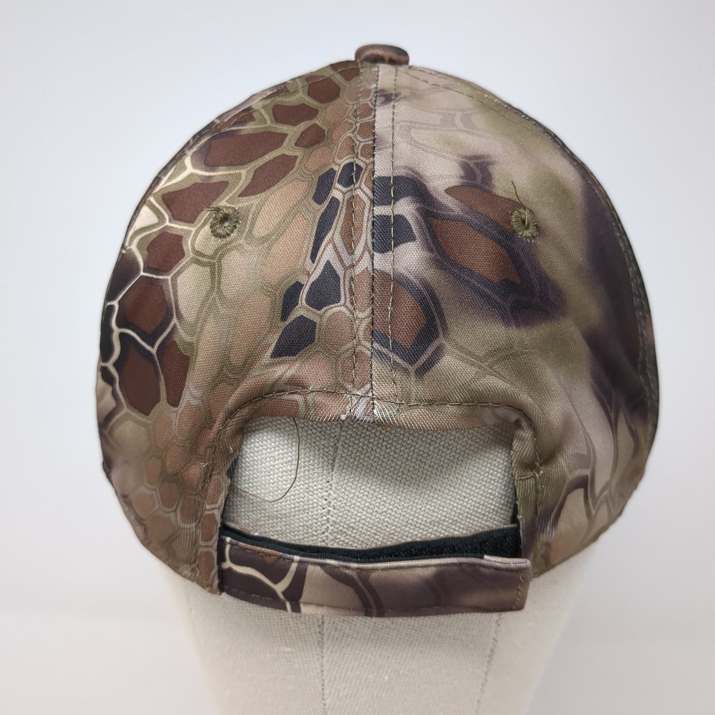 Kryptek Logo Patch Strapback Hat Multicolor Camo One Size Outdoor Cap