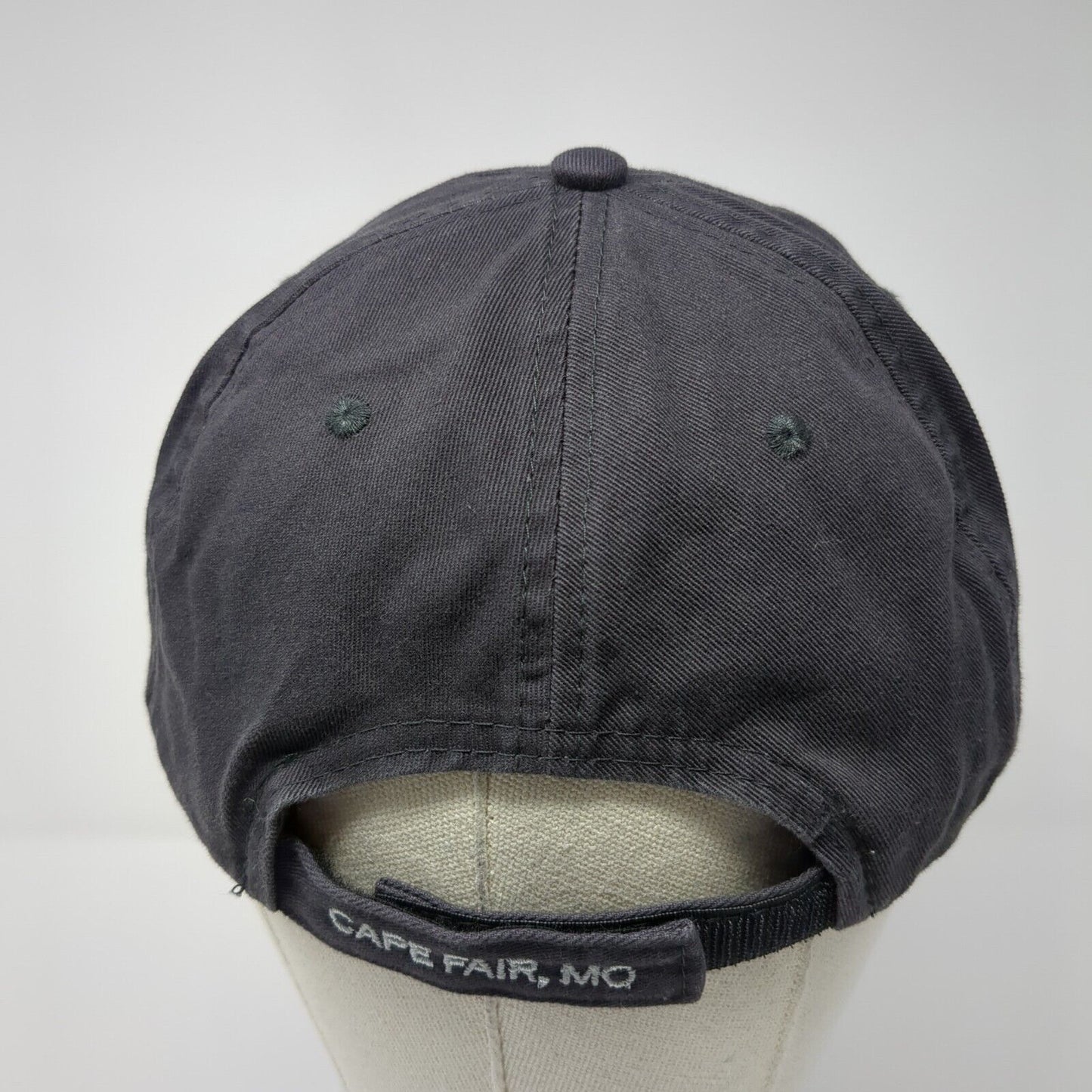 Flat Creek 2017 7th Annual Golf Tournament Strapback Hat Gray One Size