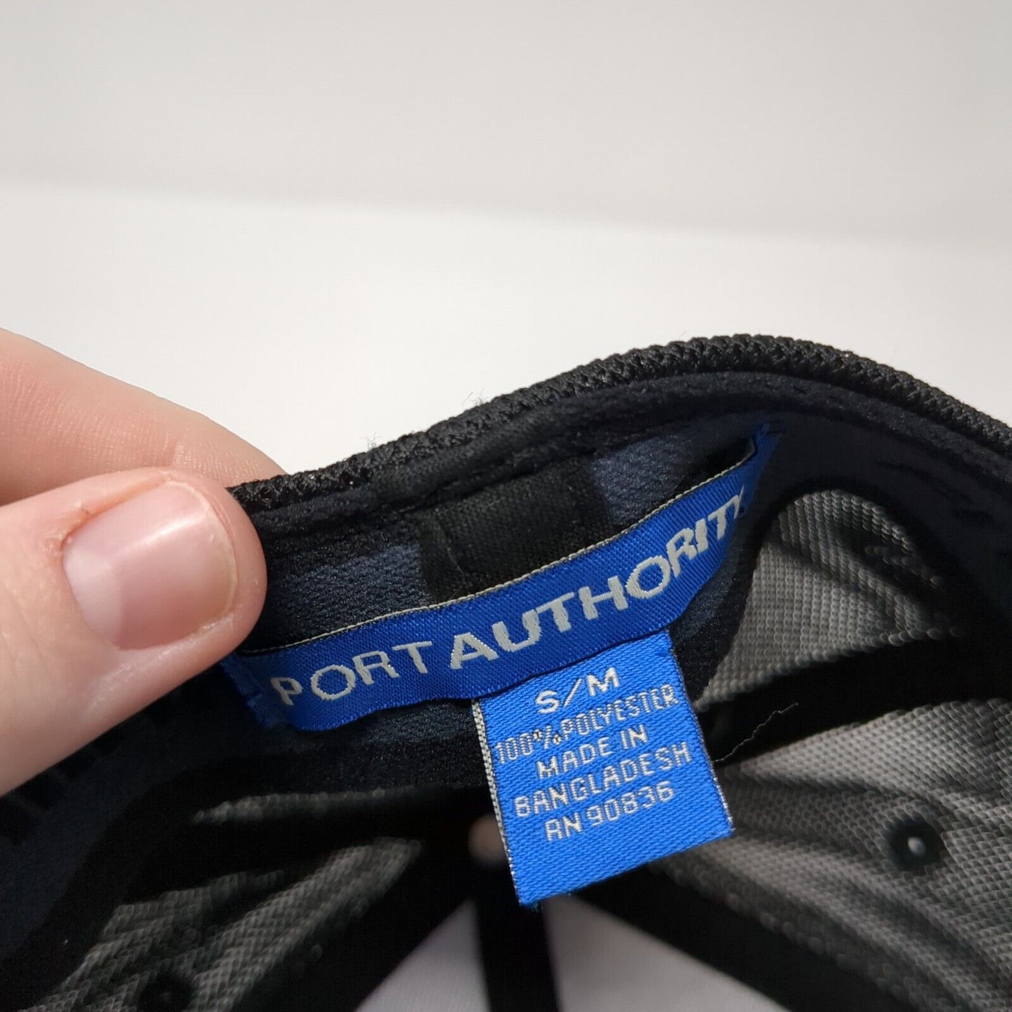 Idaho Tents & Events Fitted Trucker Hat Black S/M Fitmax 70 Mesh Back