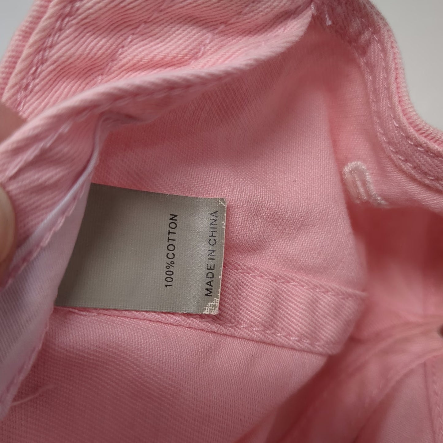 Richardson Baseball Cap Pink S J Morgan Salon Easton PA Hat Slideback Cotton
