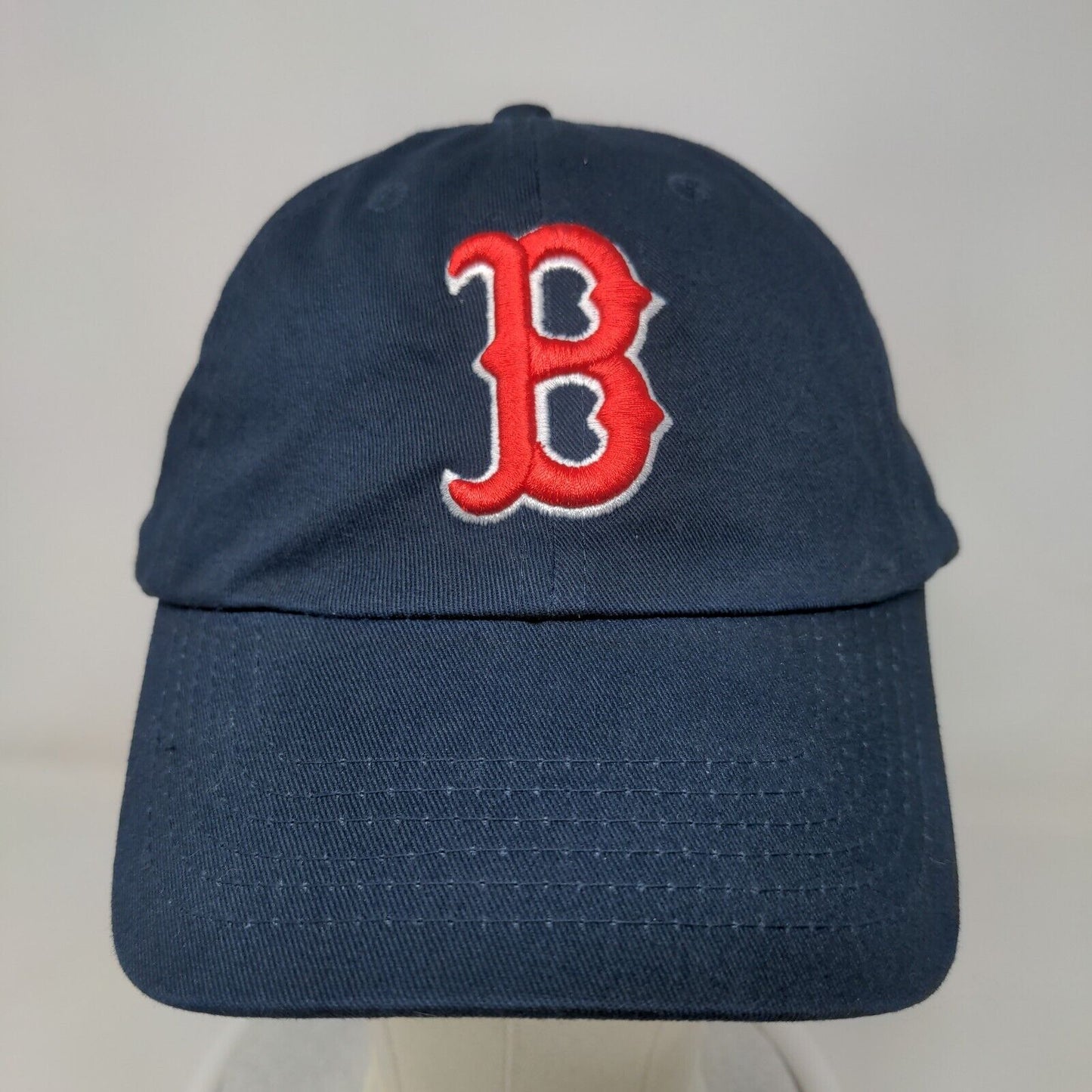 Unbranded Men's Slideback Hat Blue Embroidered Boston Red Sox FW Webb Logo