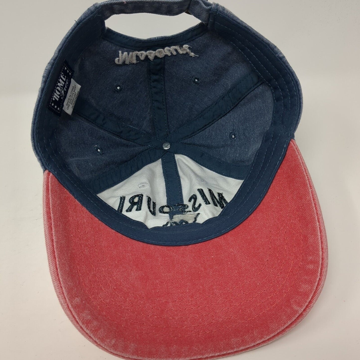 Missouri Slideback Hat Multicolor OS Adjustable Embroidered Patriotic Home Free