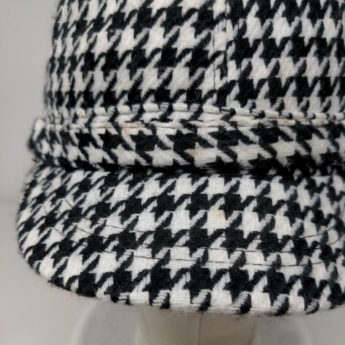 Angela & William Cadet Army Cap Multicolor OSFA Houndstooth Lightweight Blank