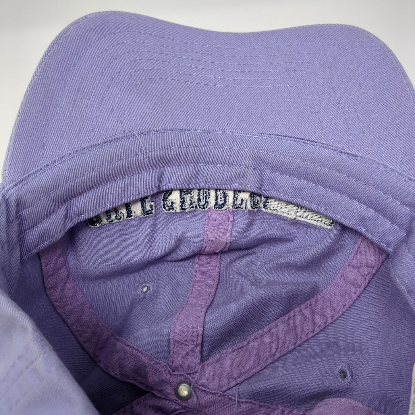 Gulf Shores AL Slideback Hat Purple One Size Adjustable Embroidered 6 Panel