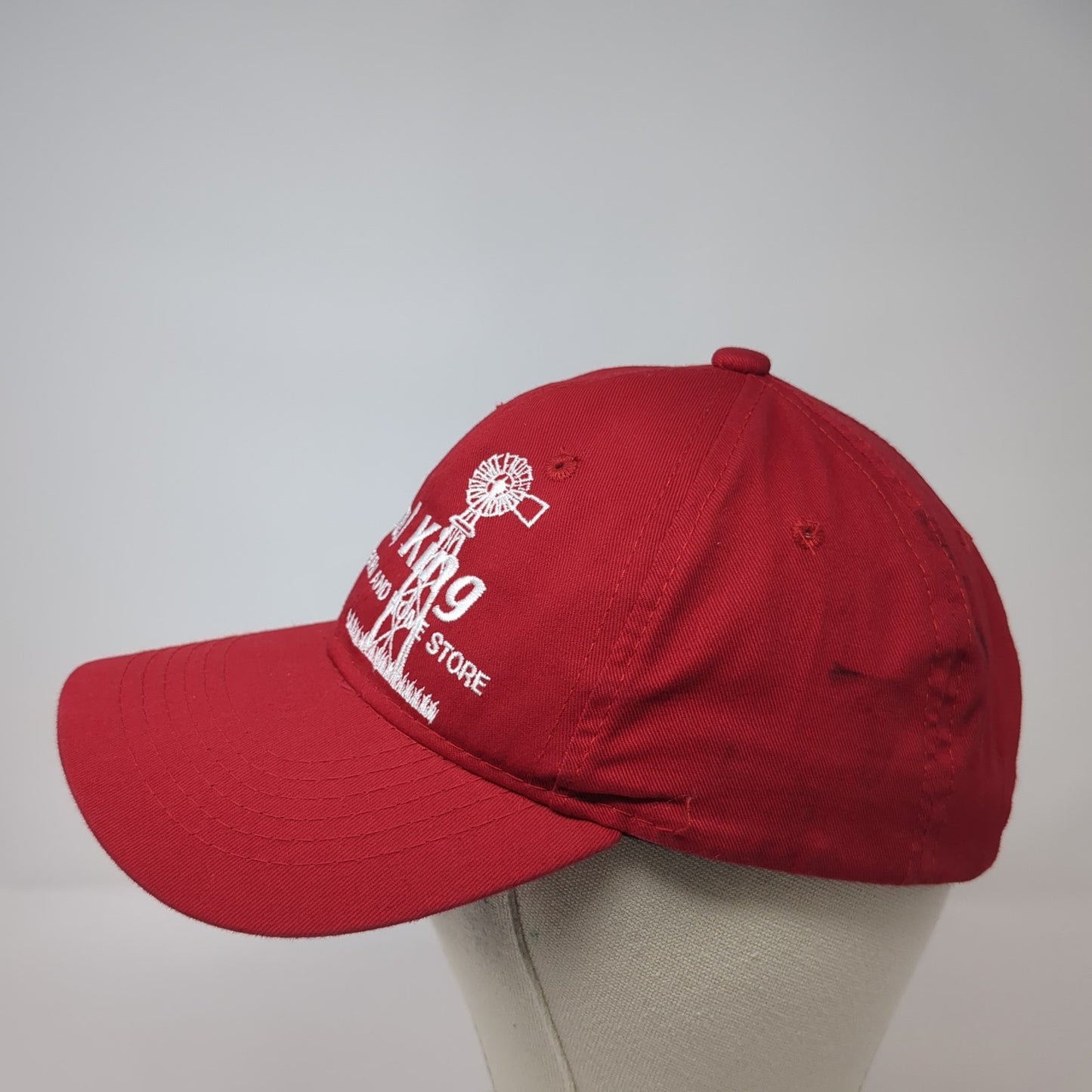 Rural King America's Farm and Home Store Snapback Hat Red One Size Outdoor Cap