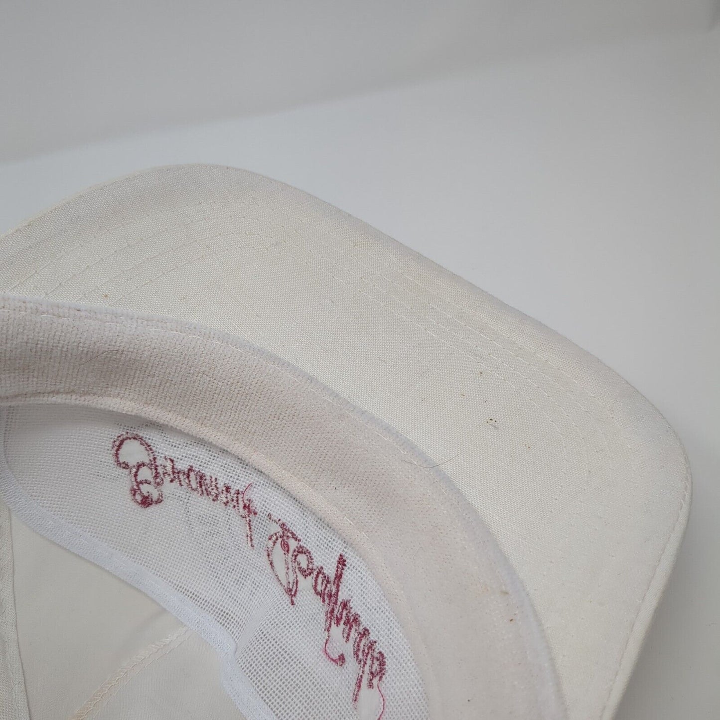 Grand Rapids Destination Slideback Rope Hat White One Size Adjustable