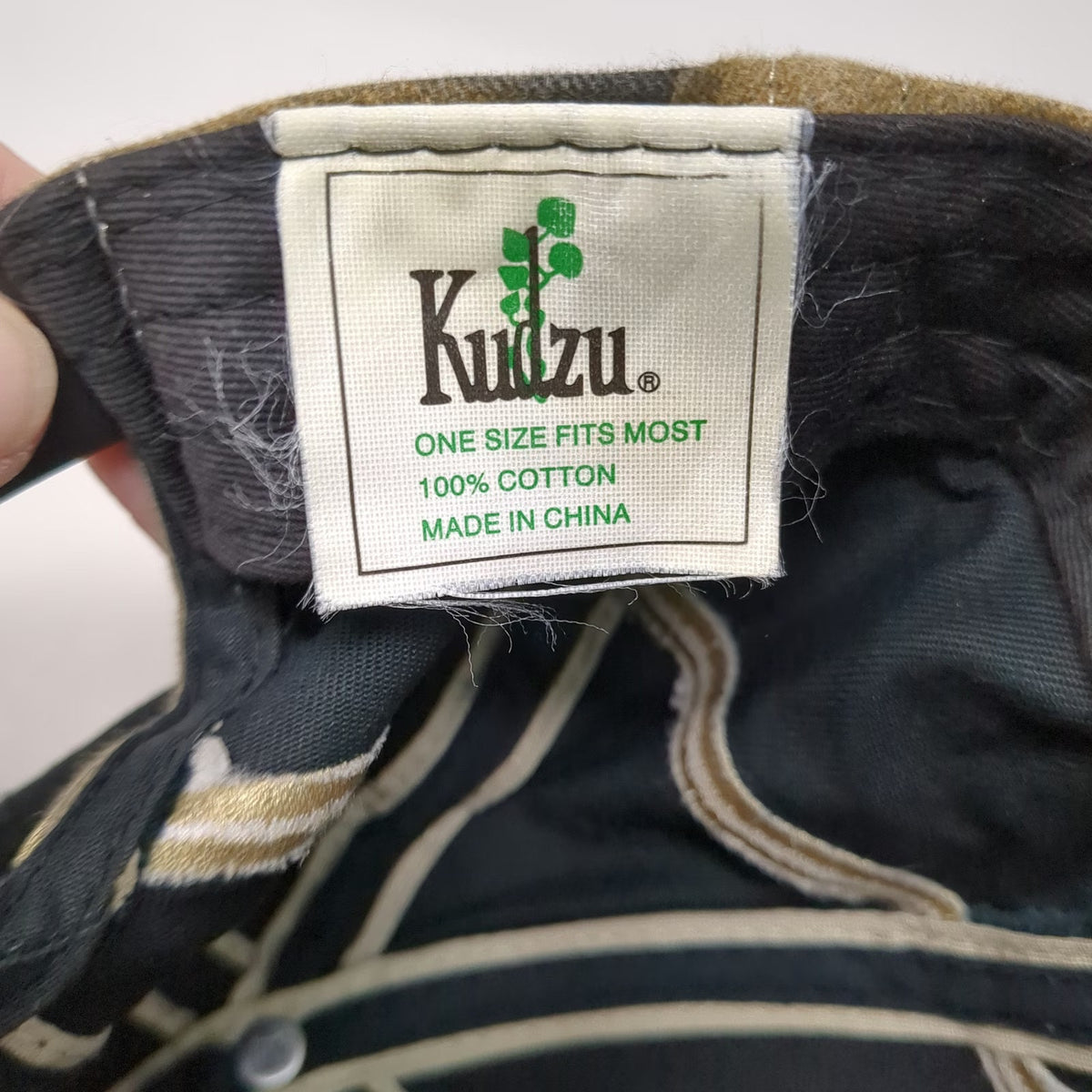 Kudzu Snapback Hat Black Camo One Size North American Hunting Club Eagle Logo