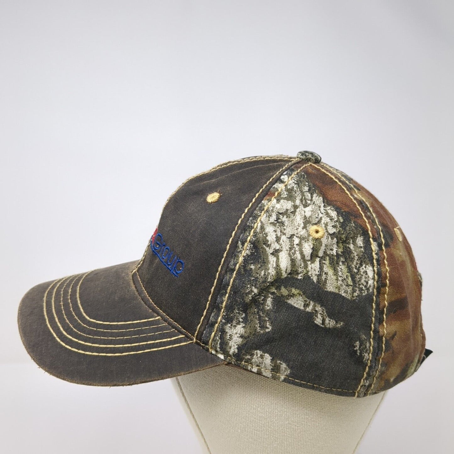 The Snell Group Strapback Hat Camouflage One Size Adjustable Port Authority