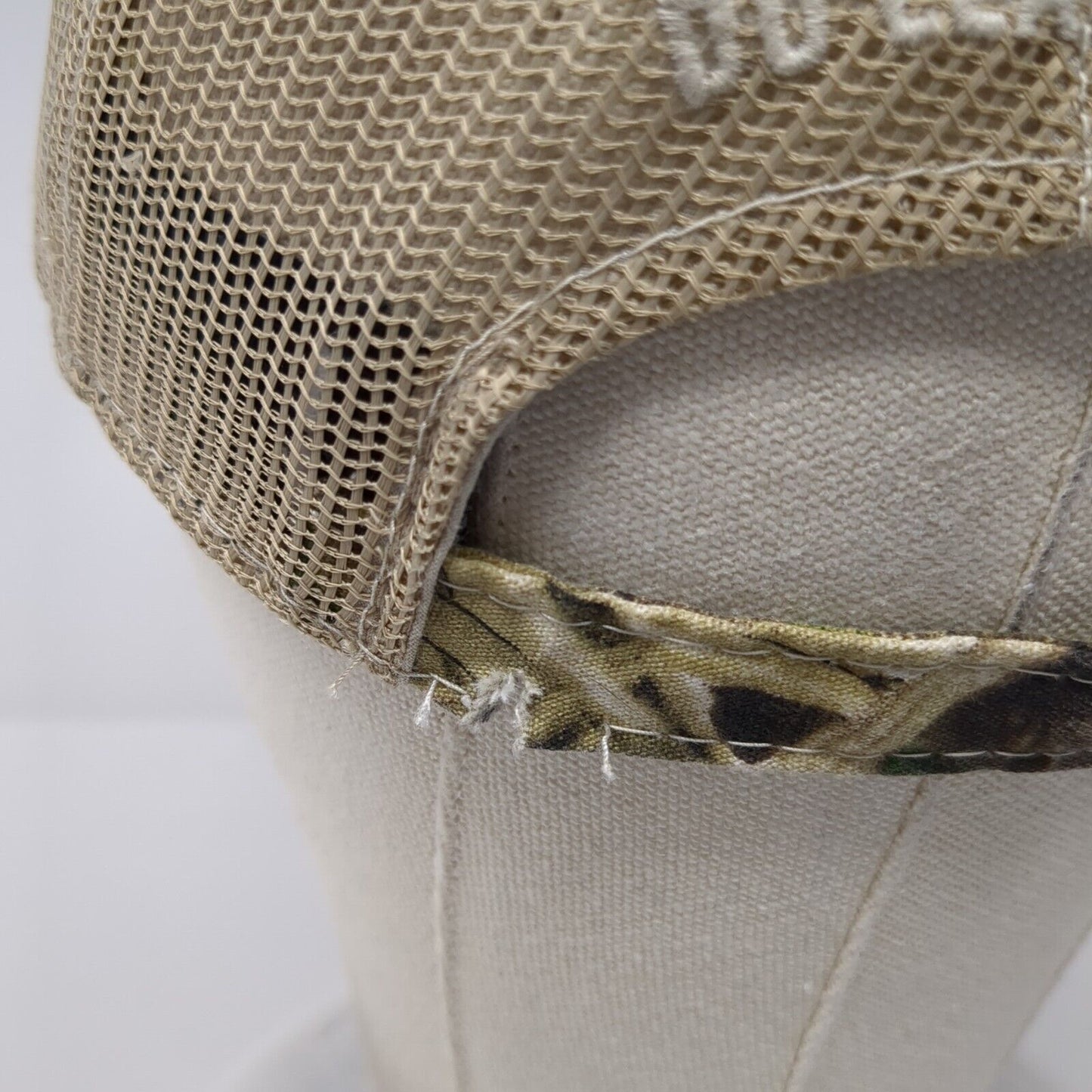 Ducks Unlimited Slideback Mesh Back Trucker Hat Camo One Size DU Leader