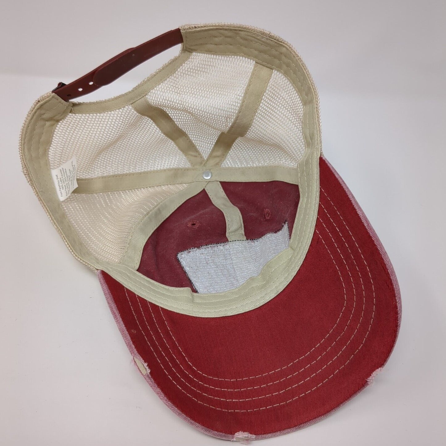 Tractor Supply Co. Patch Snapback Trucker Hat Red One Size Mesh Back