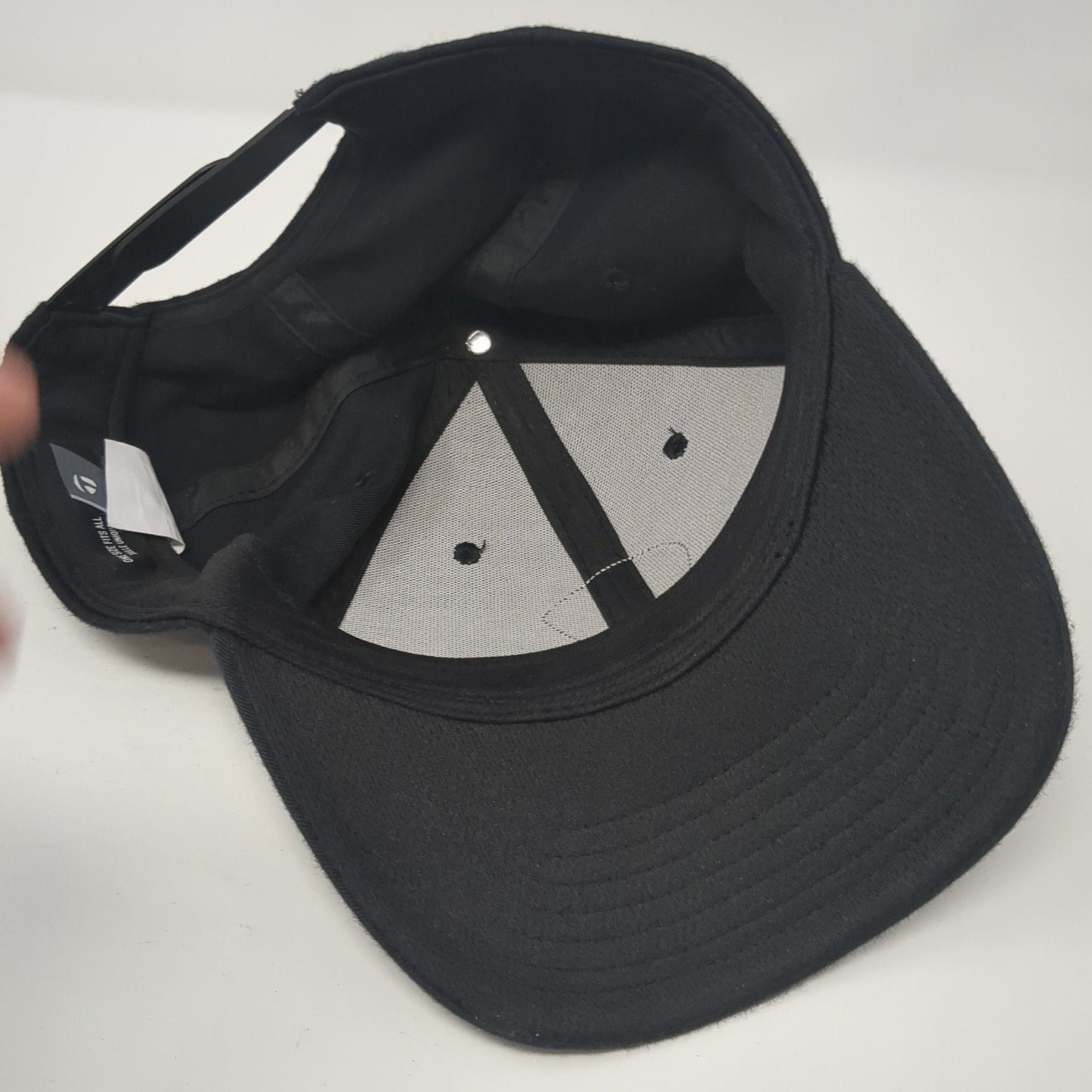 Made 79 Snapback Hat Black One Size Adjustable Vent Holes TaylorMade