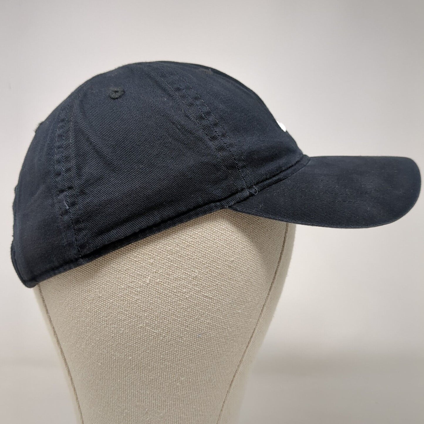 Nike Strapback Hat Blue 4-7 Adjustable Embroidered Swoosh 6 Panel