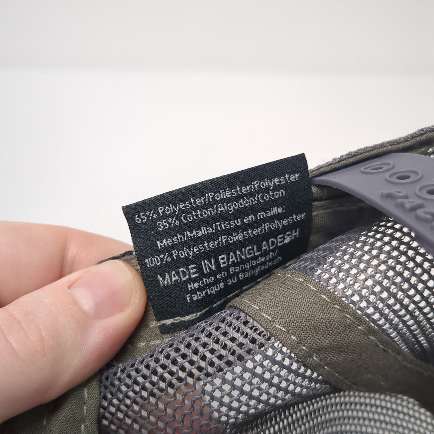 Fairly Reliable Bob's Snapback Trucker Hat Black One Size Mesh Back