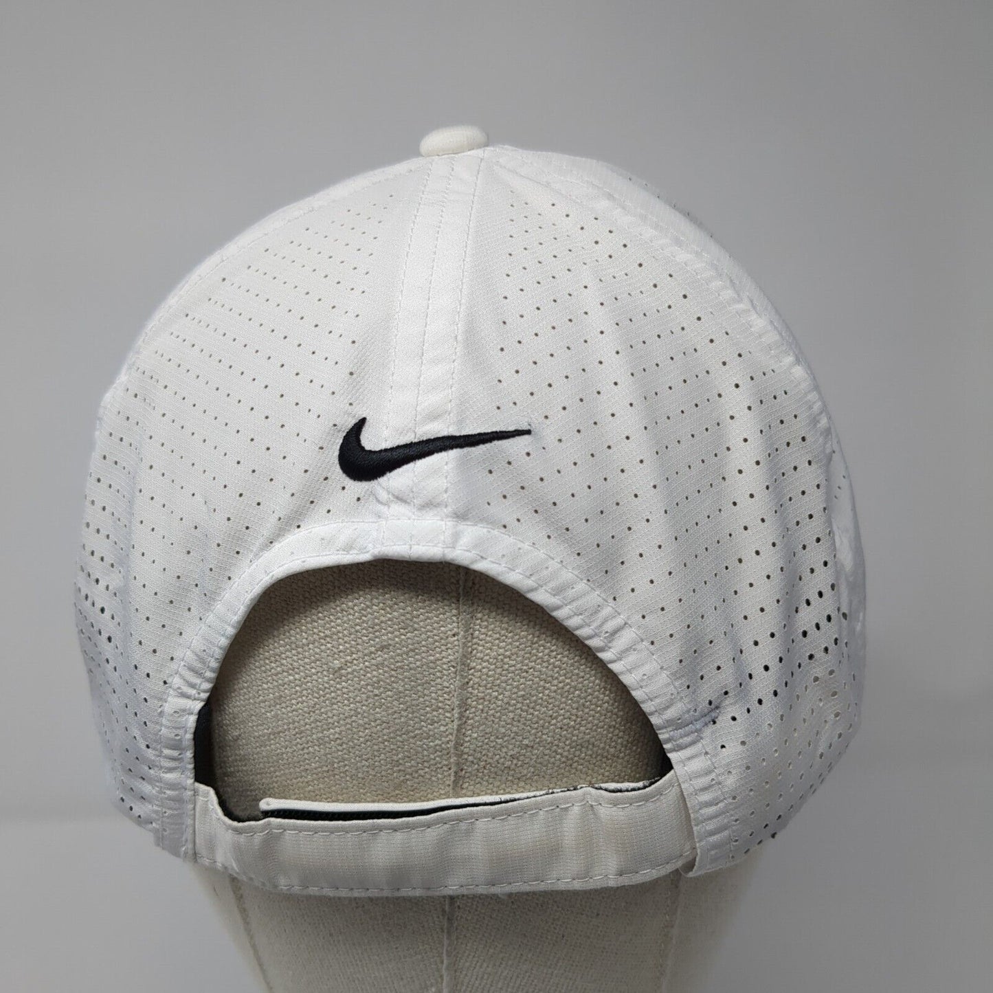 Mike Simpson Idaho's Congressman Strapback Golf Hat White OS Adjustable Nike