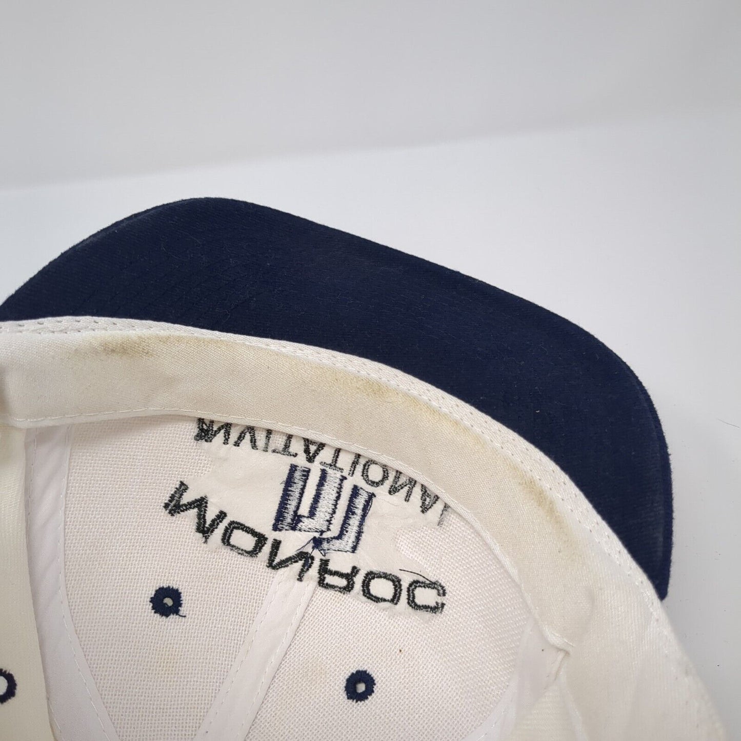 Monroc Invitational 1998 Slideback Hat Multicolor OS Adjustable Embroidered Otto