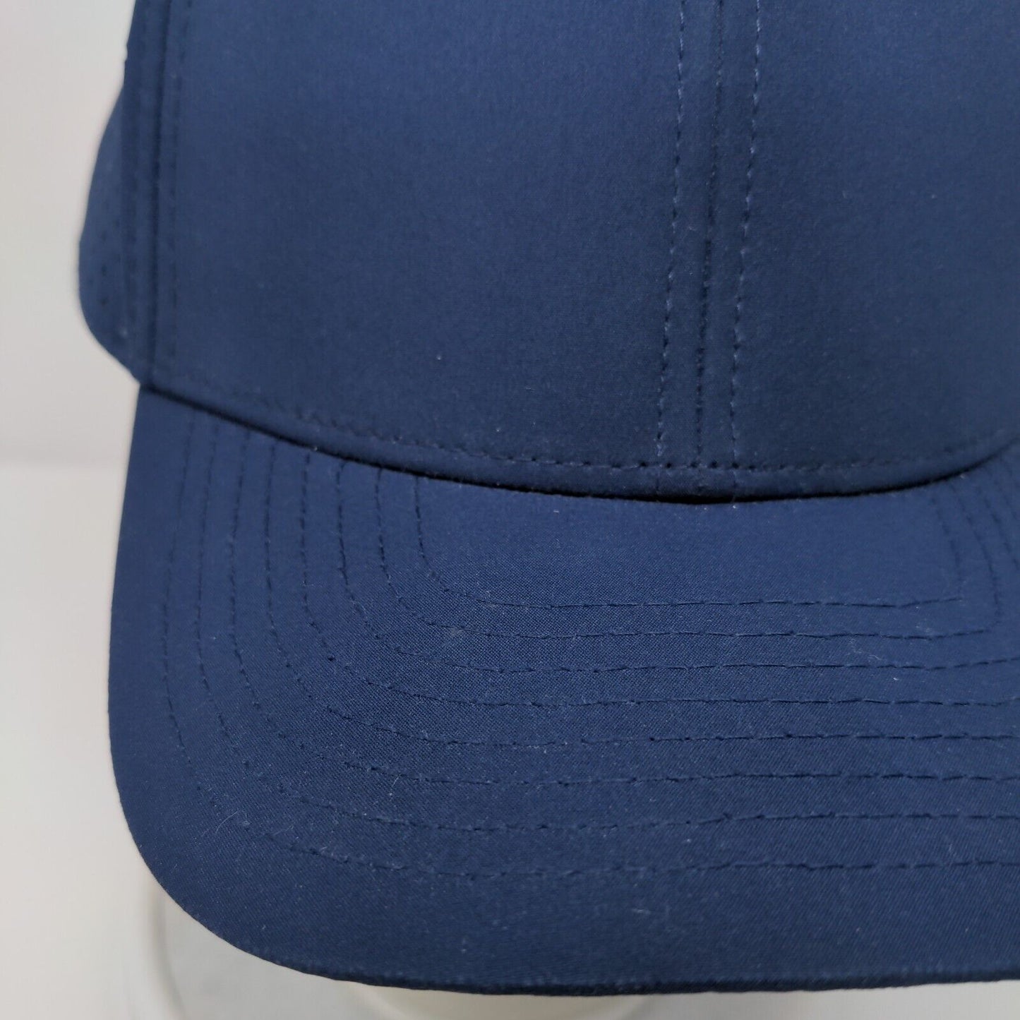 Ankor Snapback Hat Blue One Size Adjustable Breathable 6 Panel Blank