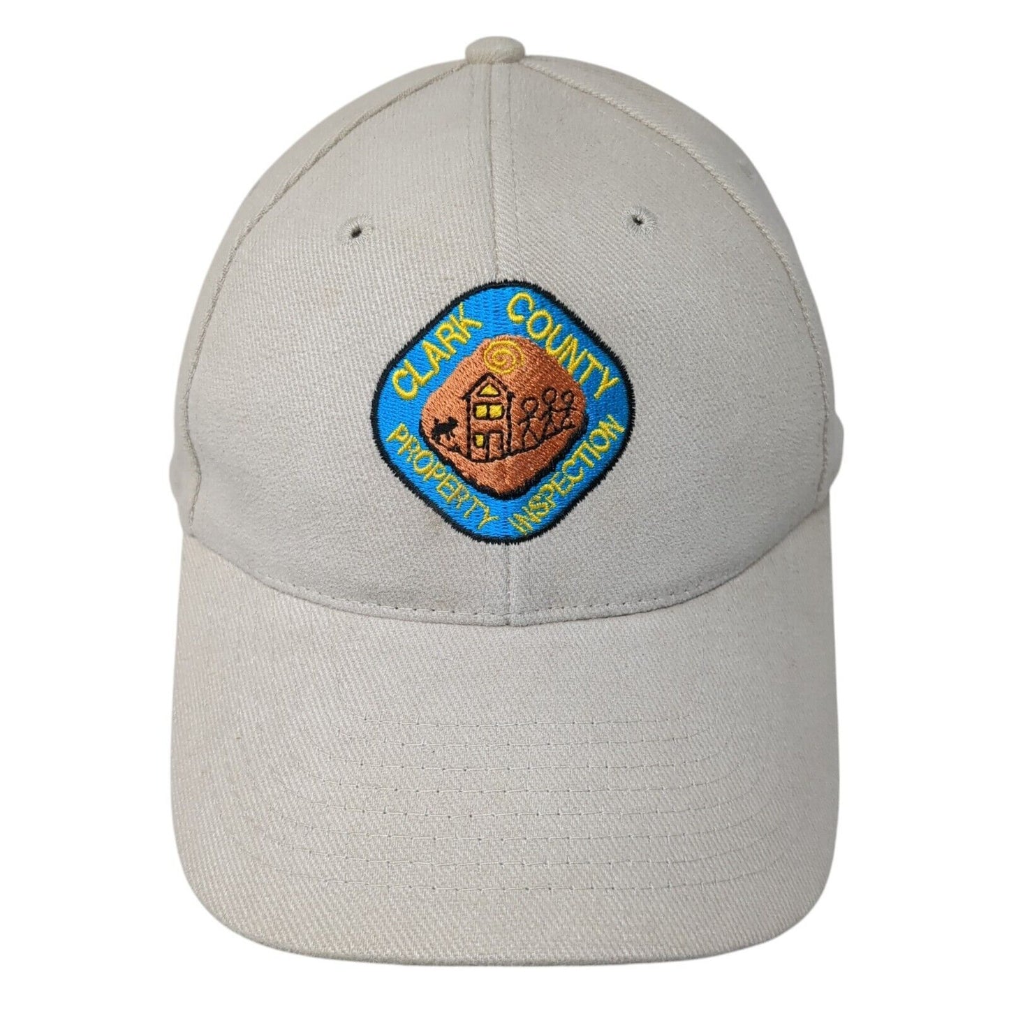 Clark County Property Inspection Slideback Hat Tan One Size Nissun