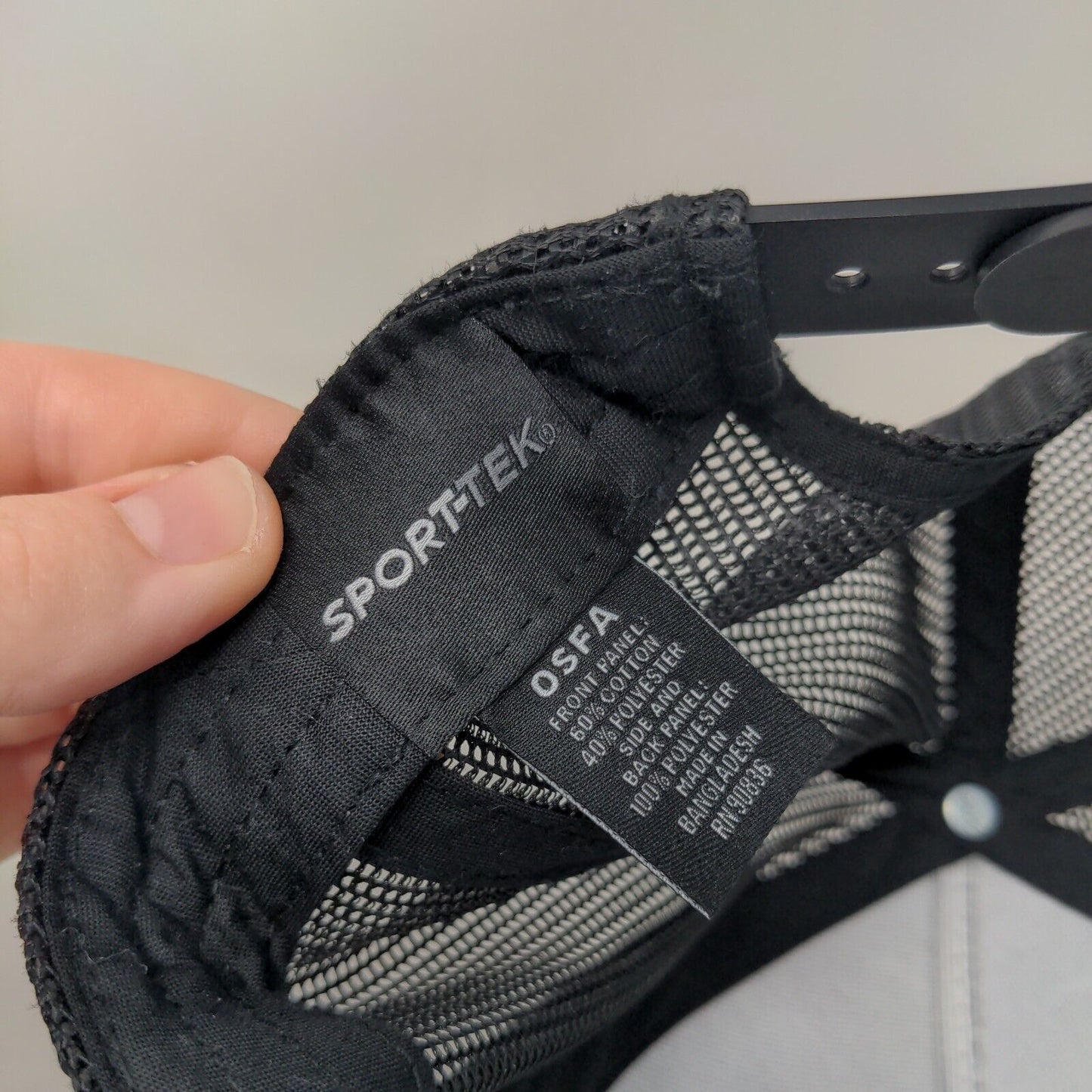 Absolute Supps MD Snapback Mesh Back Trucker Hat Black OSFA Sport-Tek