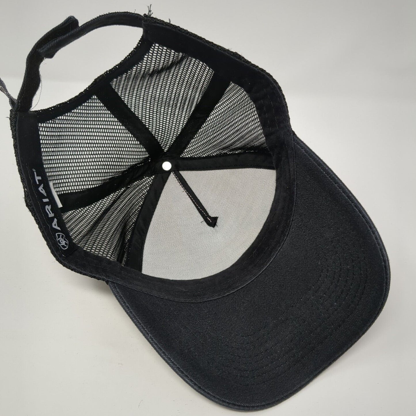Ariat Strapback Mesh Back Trucker Hat Multi One Size Aztec Adjustable