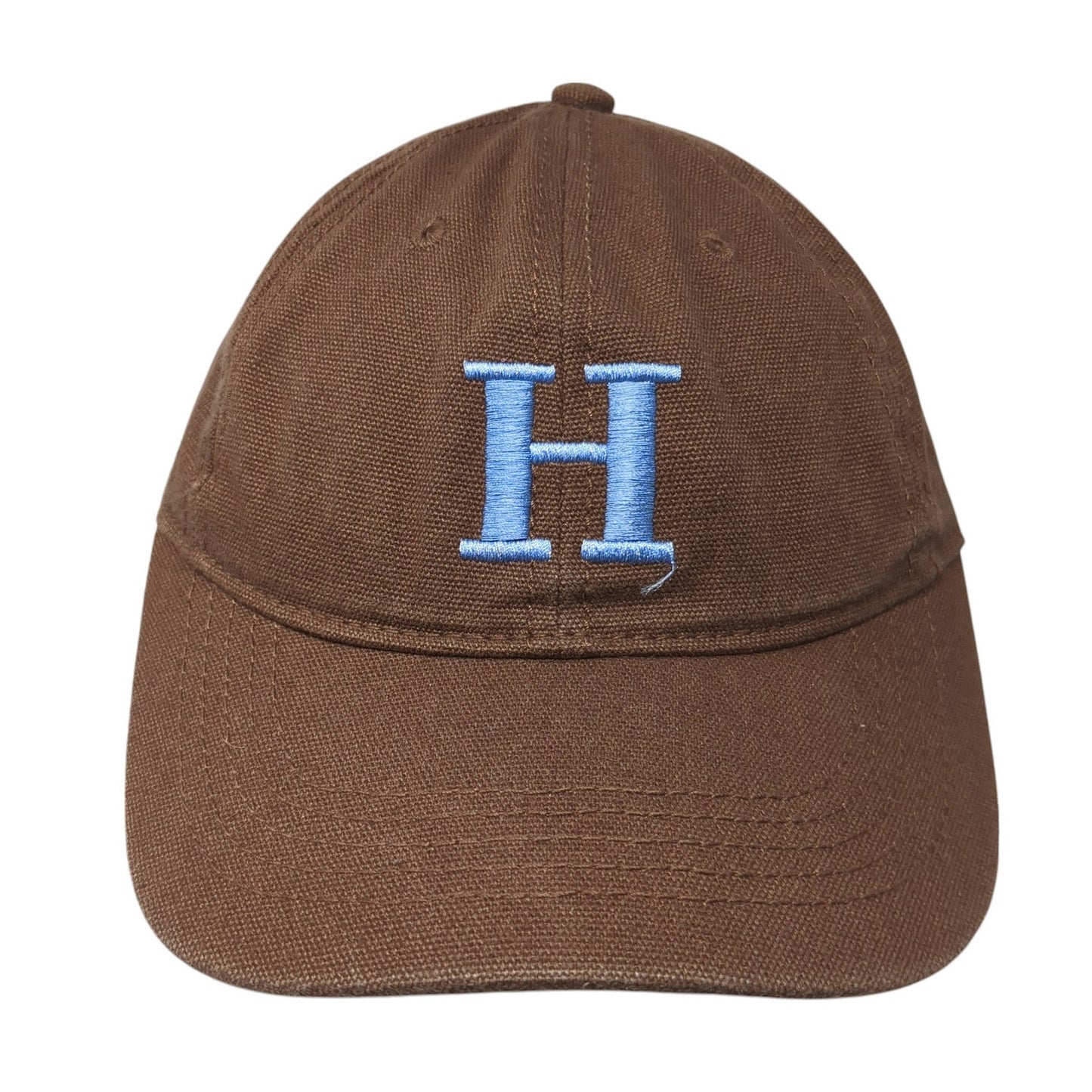 H Slideback Baseball Cap Brown One Size Adjustable Embroidered Divided by H&M
